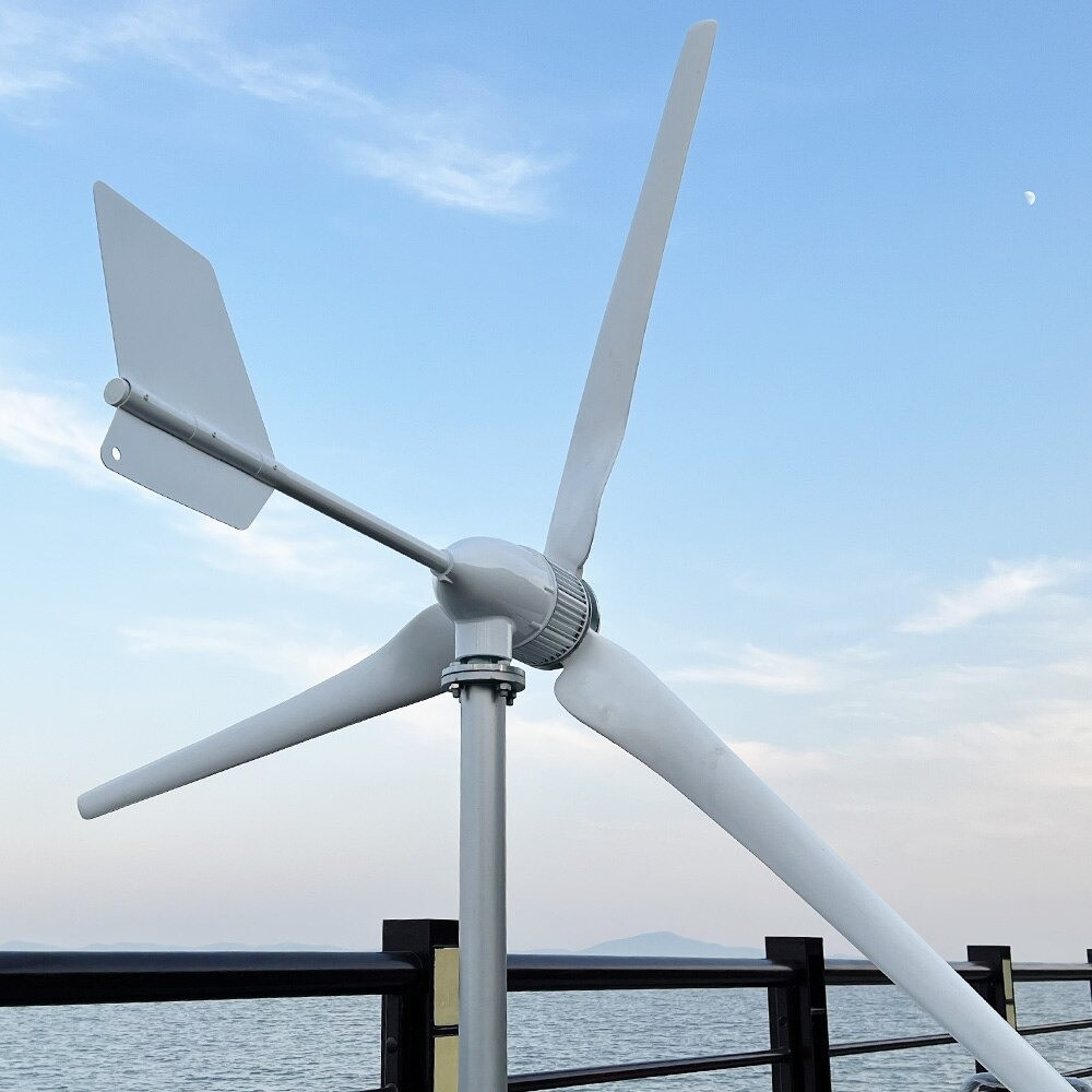 3000W Wind Turbine Generator Complete Wind System On Grid Inverter 48V