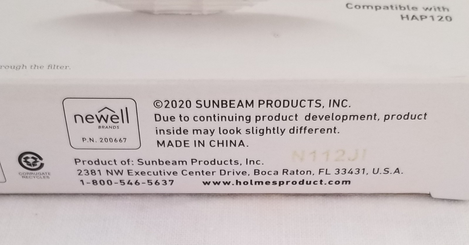 4 Holmes Hepa-Type replacement filters
