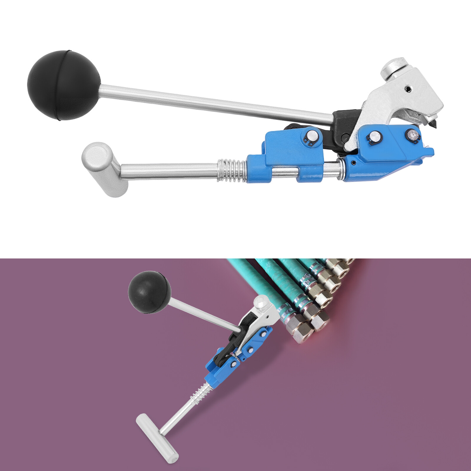 Hand Punch Clamp Tool, Alloy Steel Punch Clamp Tool, Hose Clamp Banding Tool