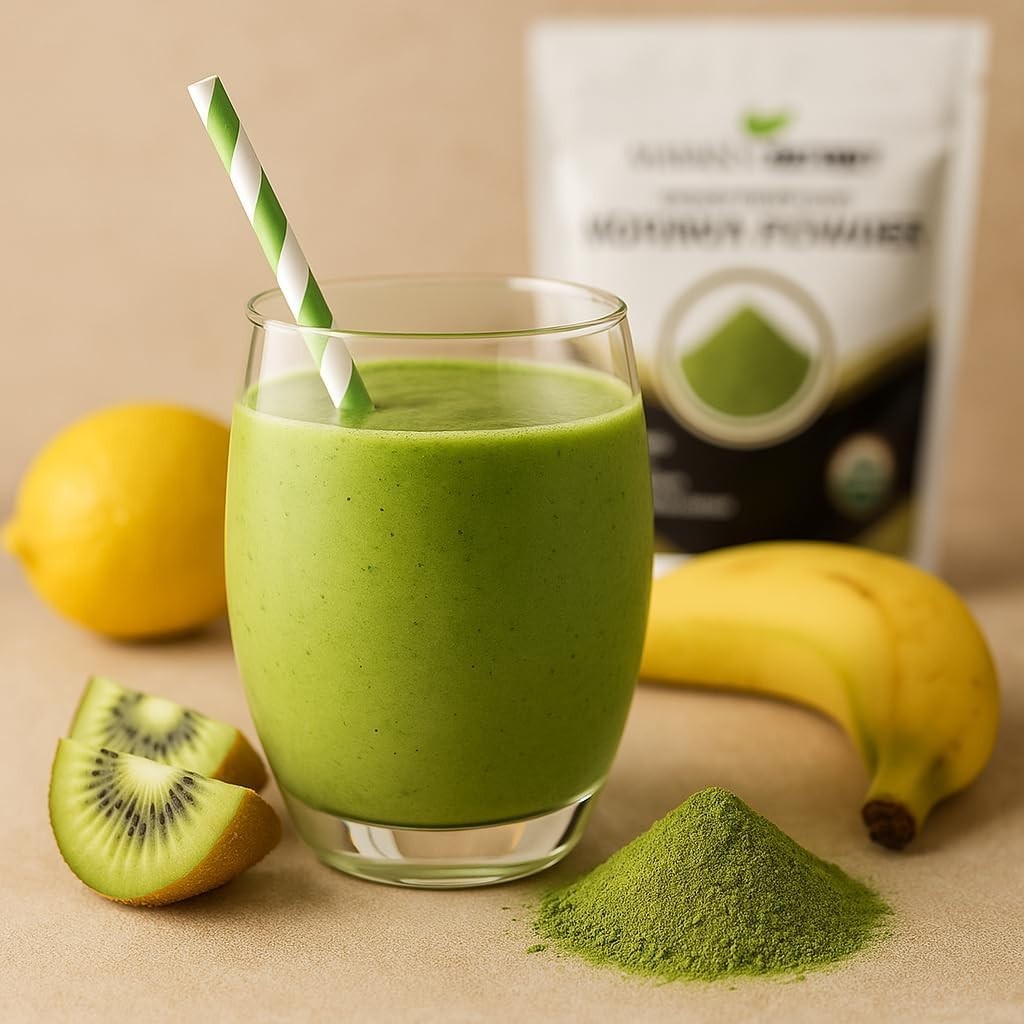 USDA Certified Organic Moringa Oleifera Leaf Powder 12 OZ Free Ship
