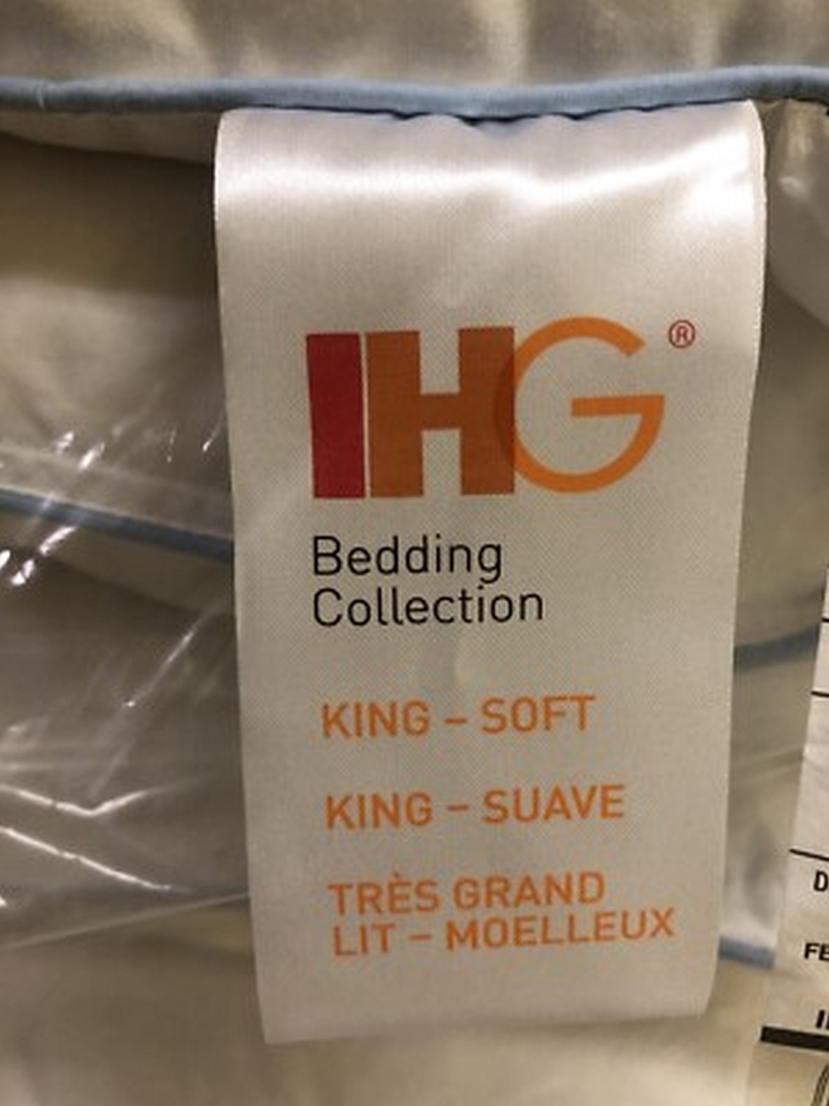 IHG Featherbest SOFT Pillow Featured at IHG Hotels INCLUDES FREE PILLOWCASE