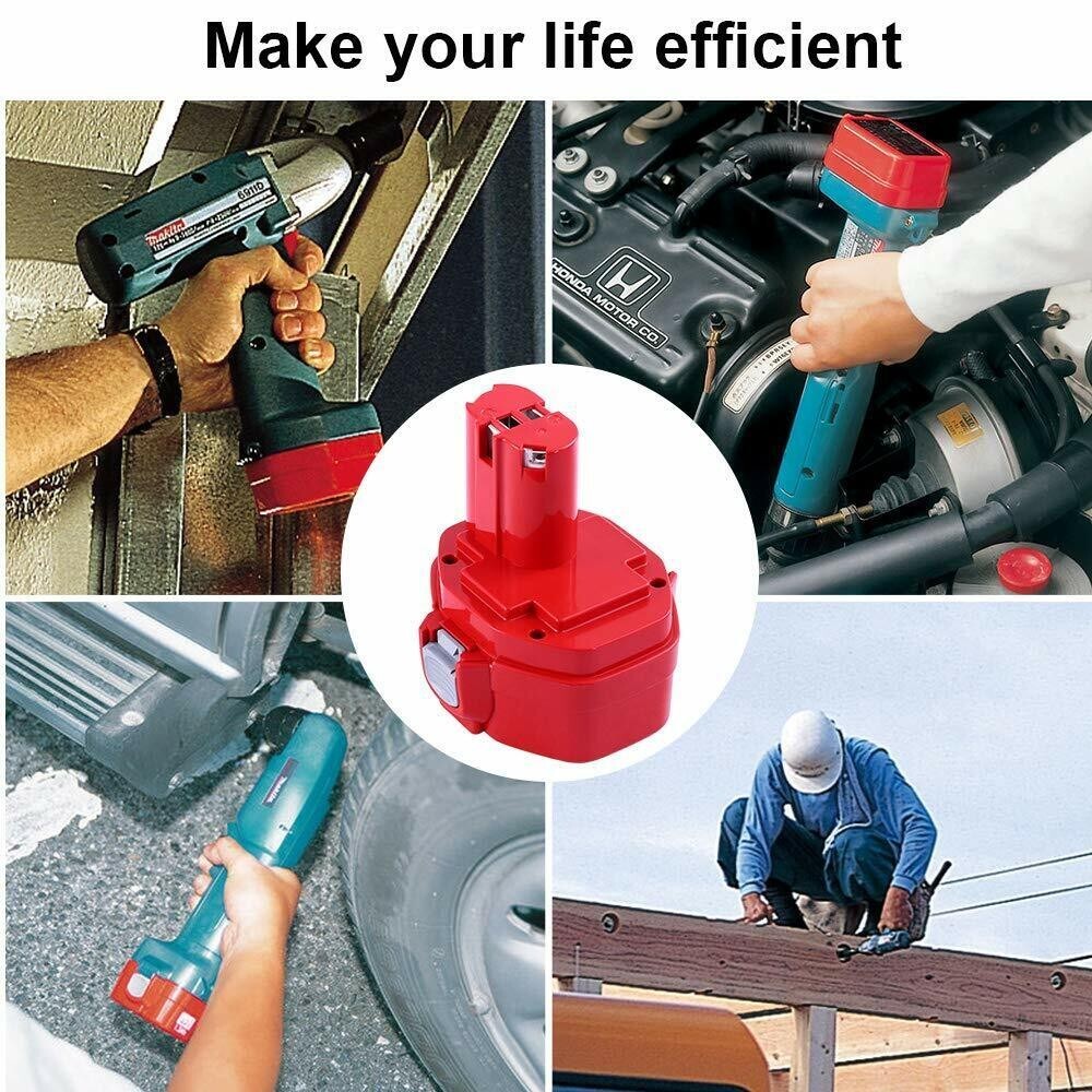 2Pack 14.4 VOLT BATTERY For MAKITA 1433 1434 1435 1420 1422 1435F 14.4V Cordless