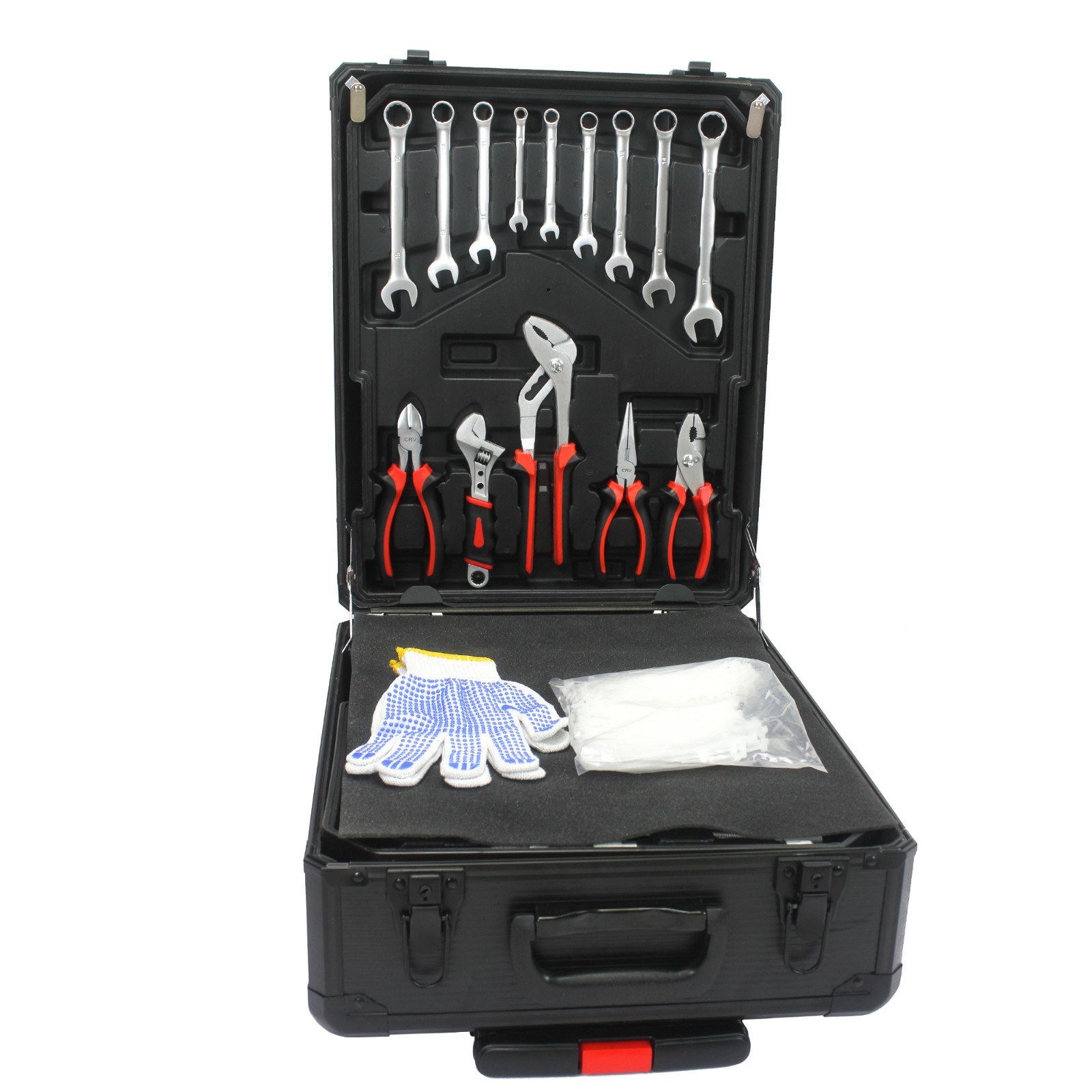 899pcs Home Repair Tool Set Kit, Toolbox Storage Case with 4 Drawers