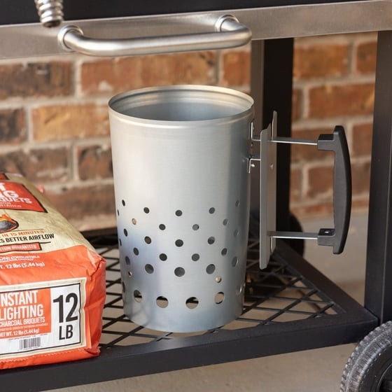 Expert Grill Charcoal Chimney Starter for Outdoors, with Safety Handle