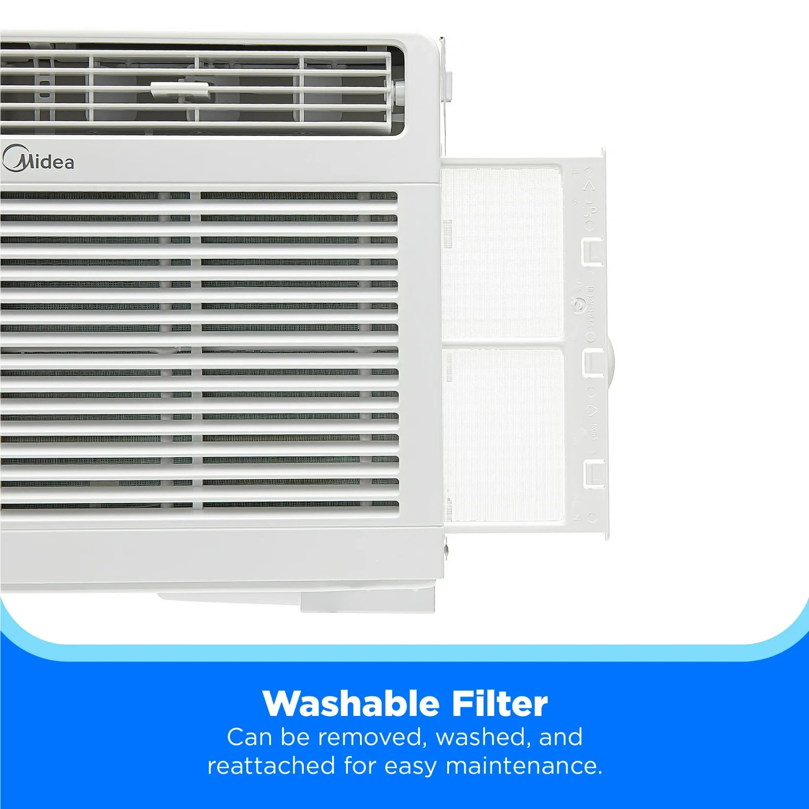 Midea 5,000 BTU Room Window Air Conditioner Mechanical Control AC White New