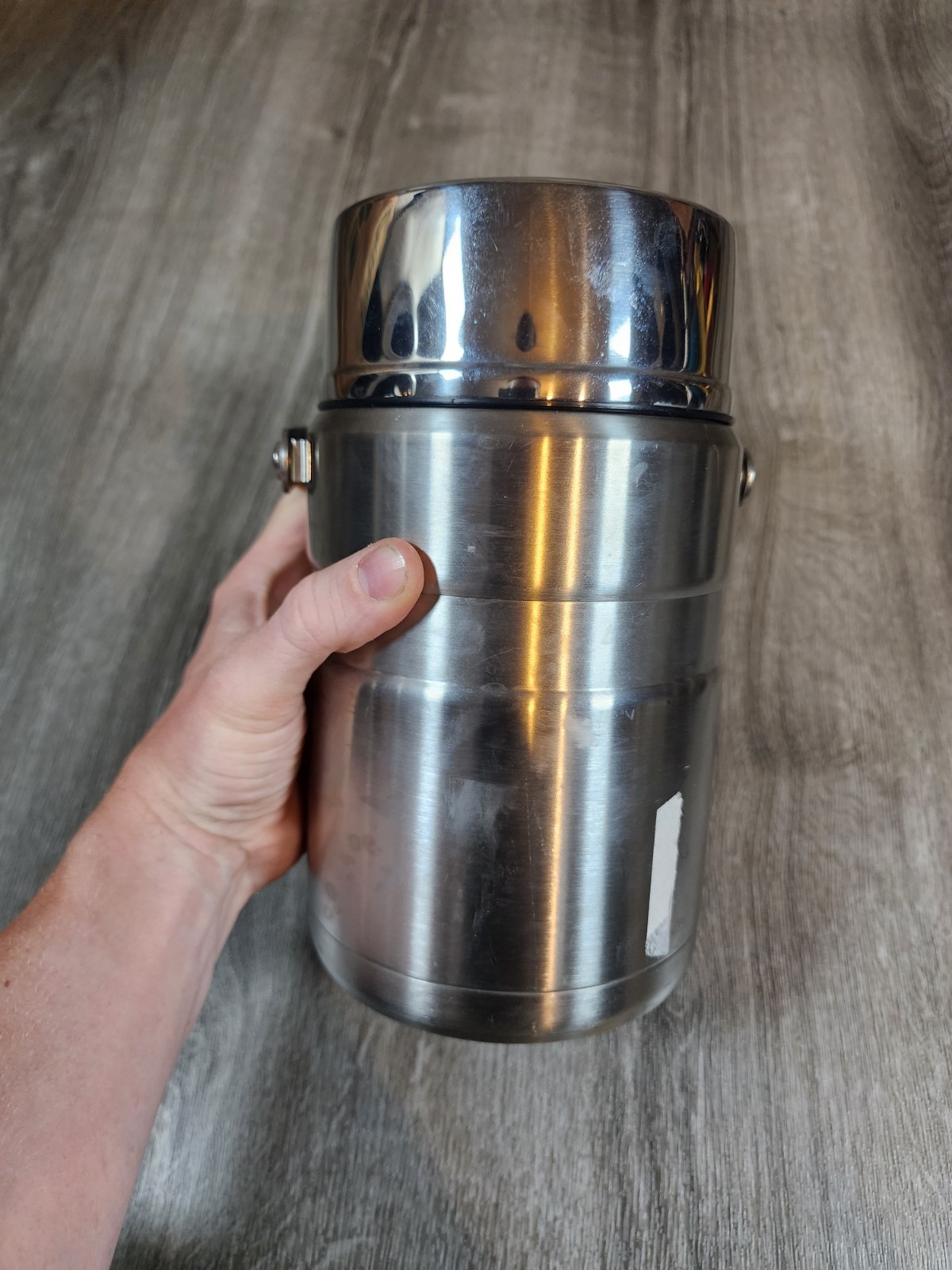 Thermos Stainless King 47 oz Food Jar SK3030 w/ 2 Containers Big Boss Style