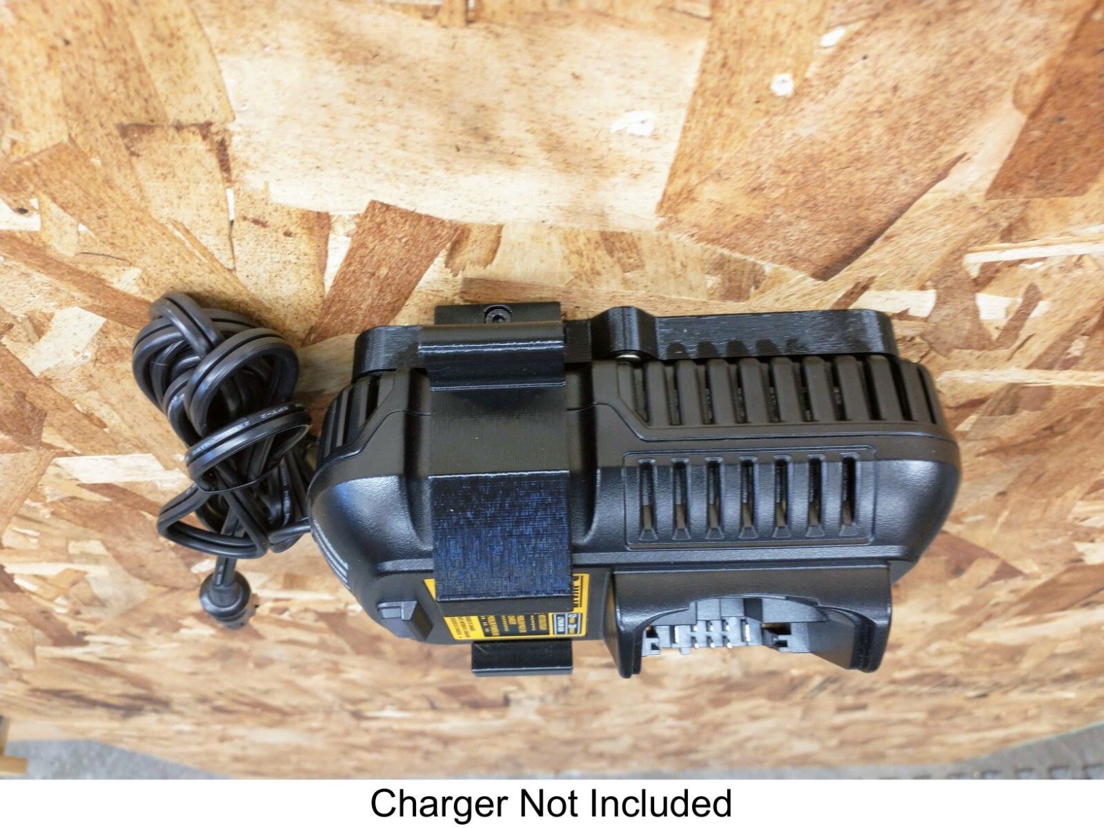 Wall Mount for DeWalt DCB119 DC Car Charger, Made in USA
