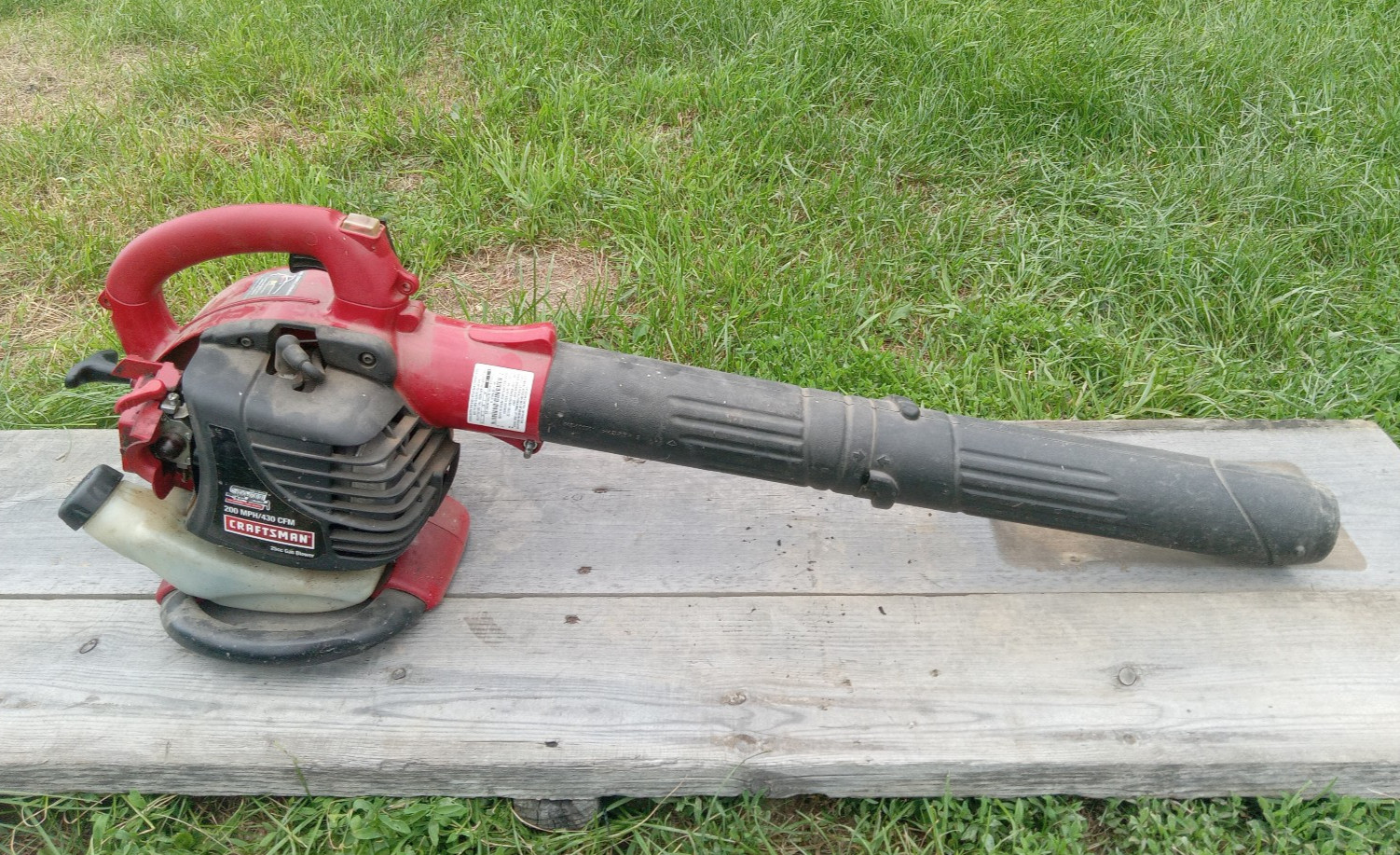 Sears Craftsman 25cc Gas Leaf Blower Simpul Tech 430 cfm / 200 mph *AS-IS*