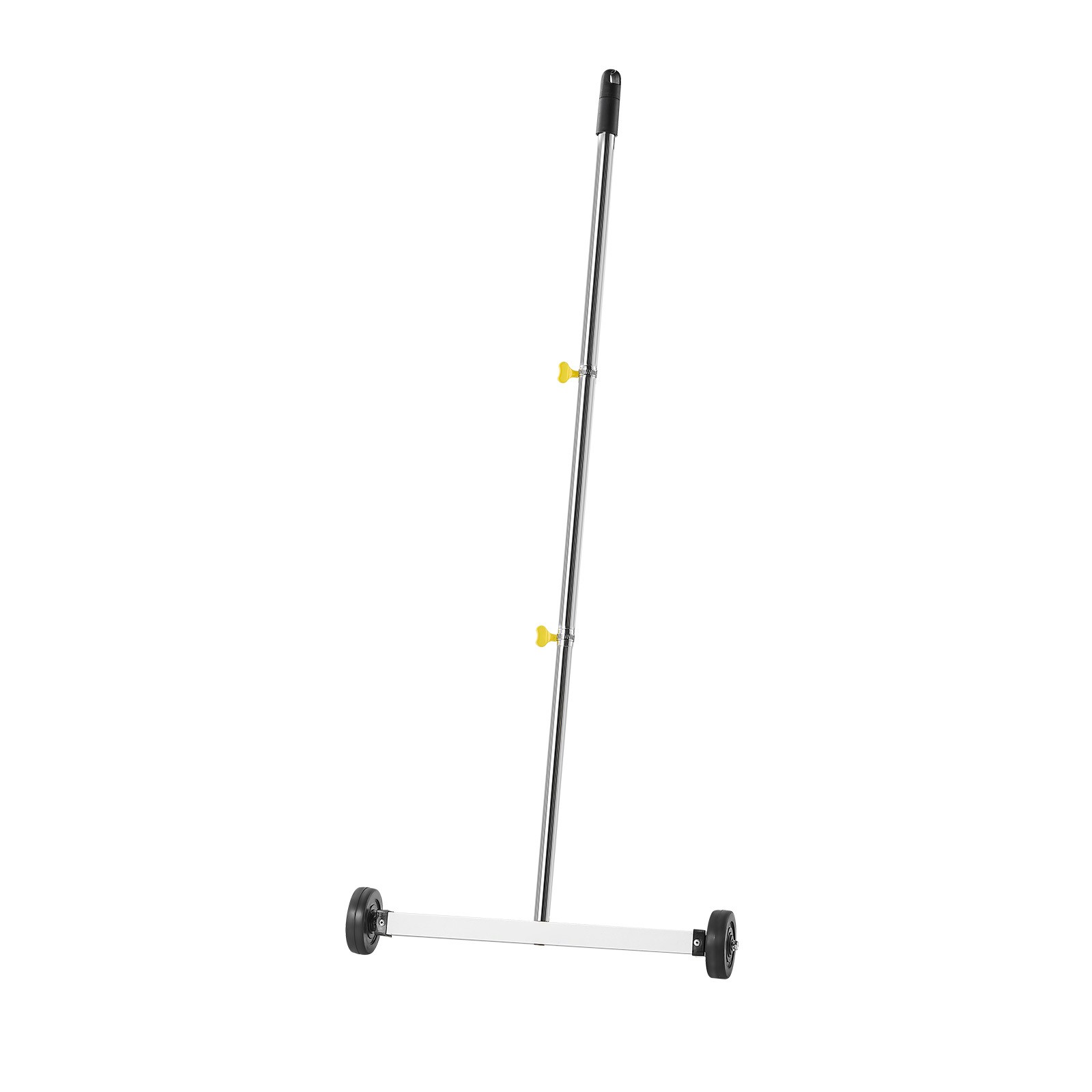 17″ Rolling Magnetic Sweeper Picks up Tools Nails Screws Clips 10 lbs Capacity
