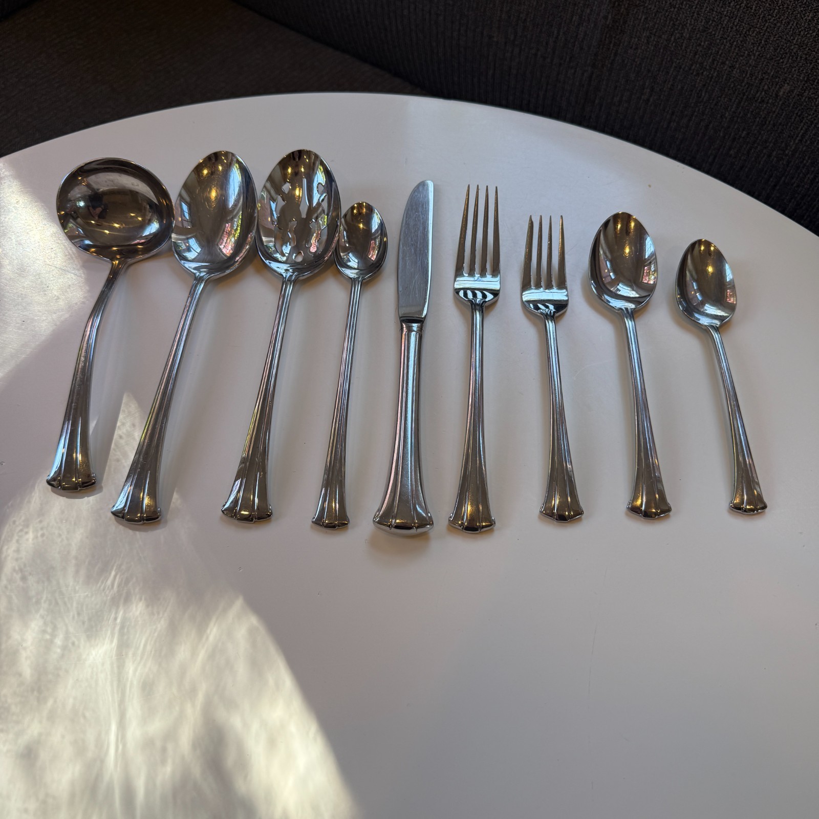 Gorham TRILOGY Stainless 18/8 Design Studios Glossy Silverware CHOICE Flatware