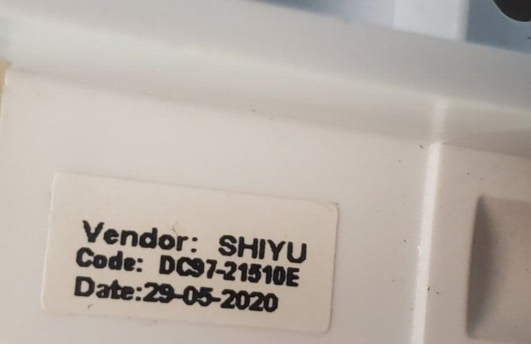 Genuine Samsung Washer Lid Assembly DC97-21510E Same Day Ship & 60 Days Warranty