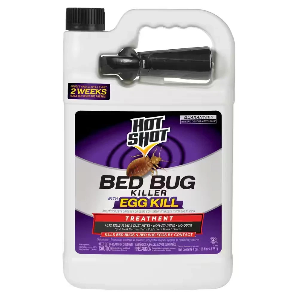 Bed Bug Killer With Egg Kill 1 Gallon, Ready-To-Use, Non-Staining Spray Control