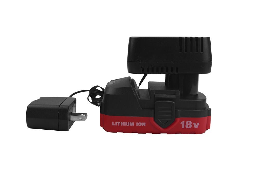 Tool Shop 18 Volt Lithium Ion 1.5 Ah Battery and Multi Chemistry Charger Kit Set