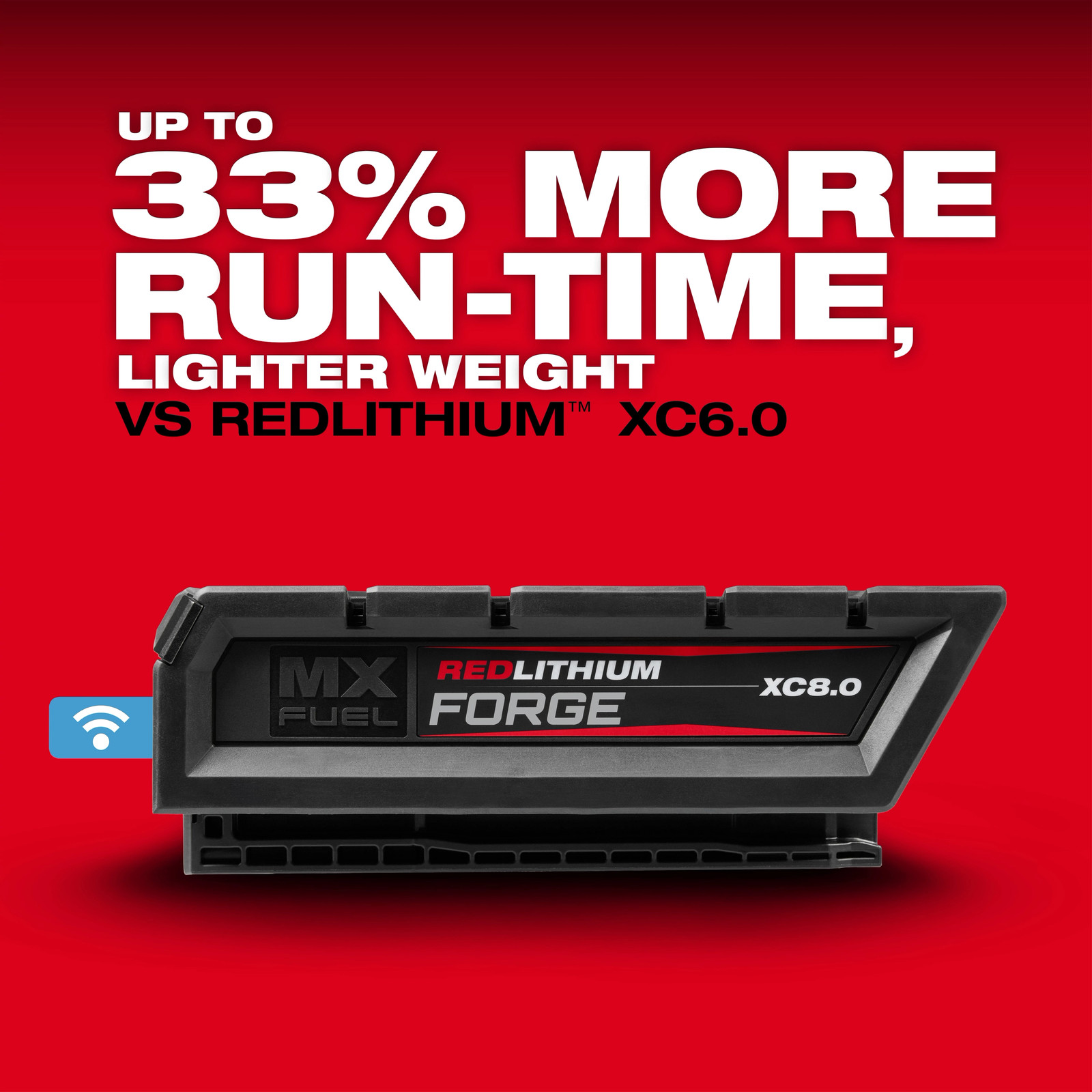 Milwaukee MXFXC608 MX FUEL REDLITHIUM FORGE XC8.0 Battery Pack
