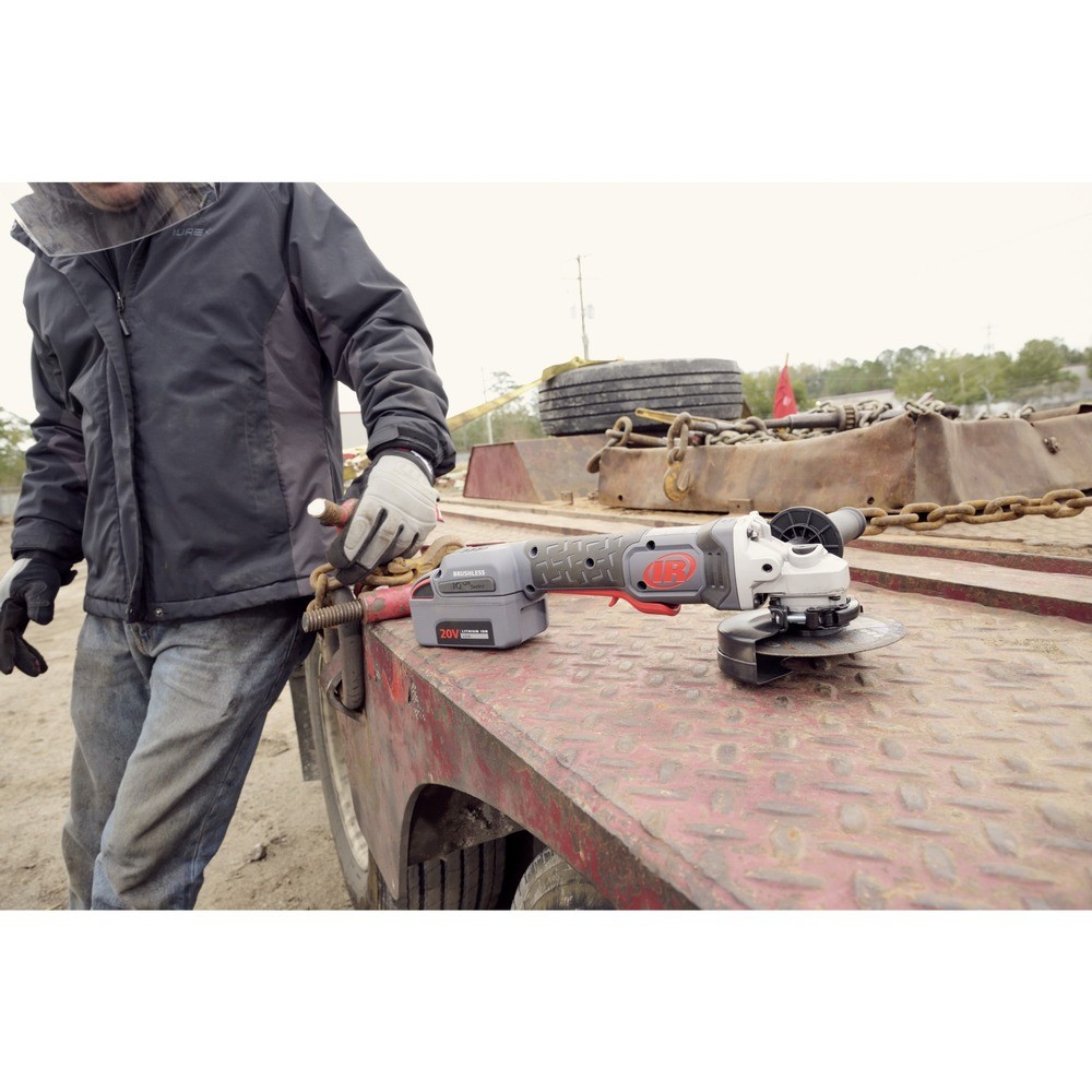 Ingersoll Rand G5351-K22 20V 8000 RPM 4.5 / 5″ Wheel Right Angle Grinder New