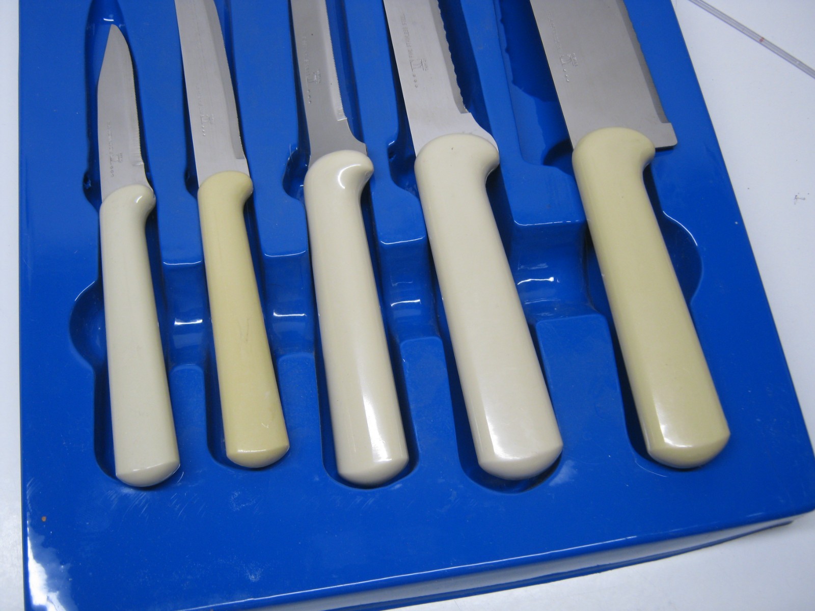 Marmalade Goose Lifetime Cutlery Serrated Chef Knives Set Granny Core w Box