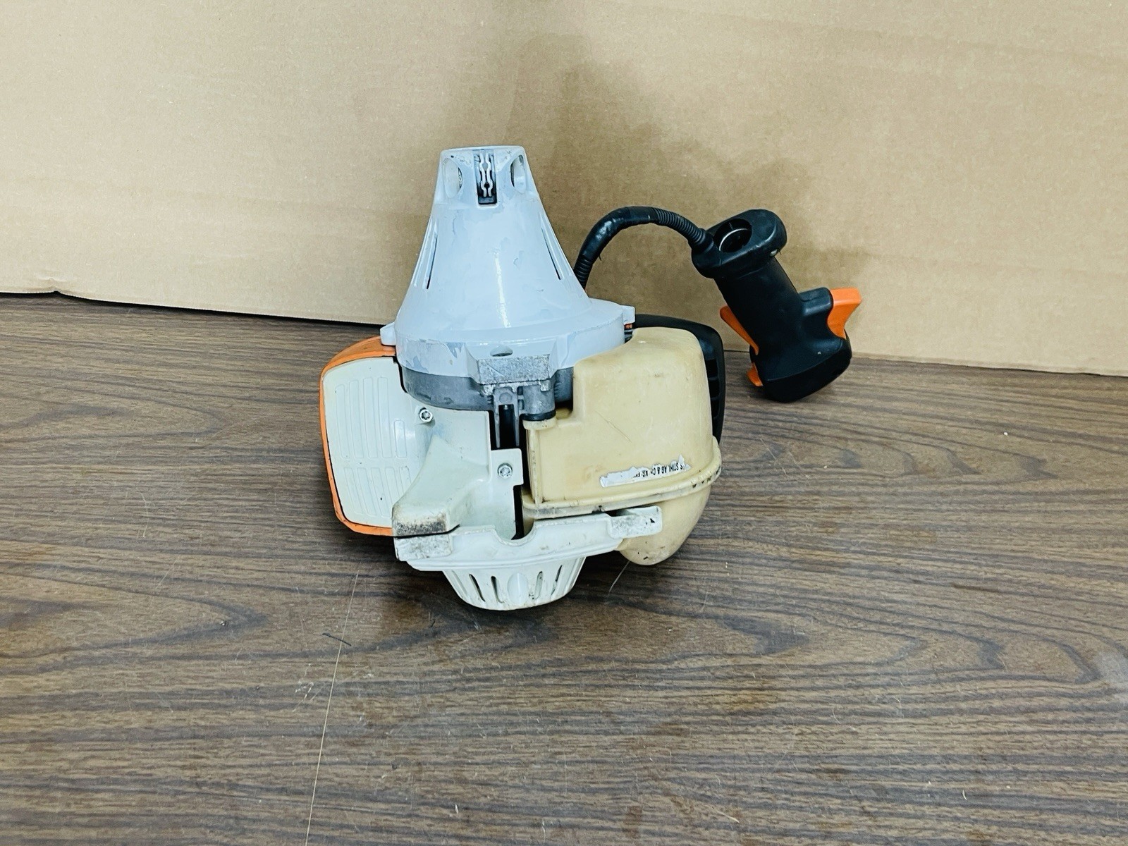 STIHL FS110R String Trimmer Engine Powerhead 31cc Project STARTS UP RUNS Read🛠️