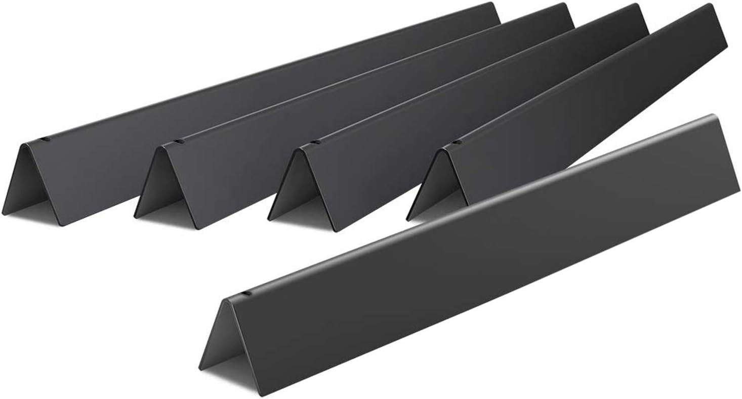 5-PCS #7534 21.5-Inch Heavier Flavorizer Bar Polished Porcelain Steel Flavor Bar
