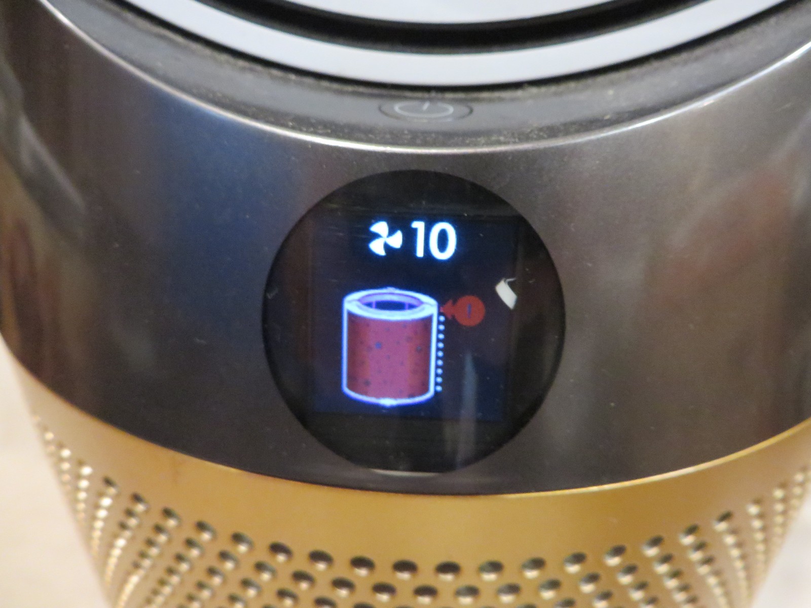 Dyson Pure Hot + Cool Fan,Heater, Air Purifier HP06 Cryptomic (Gunmetal/Bronze)
