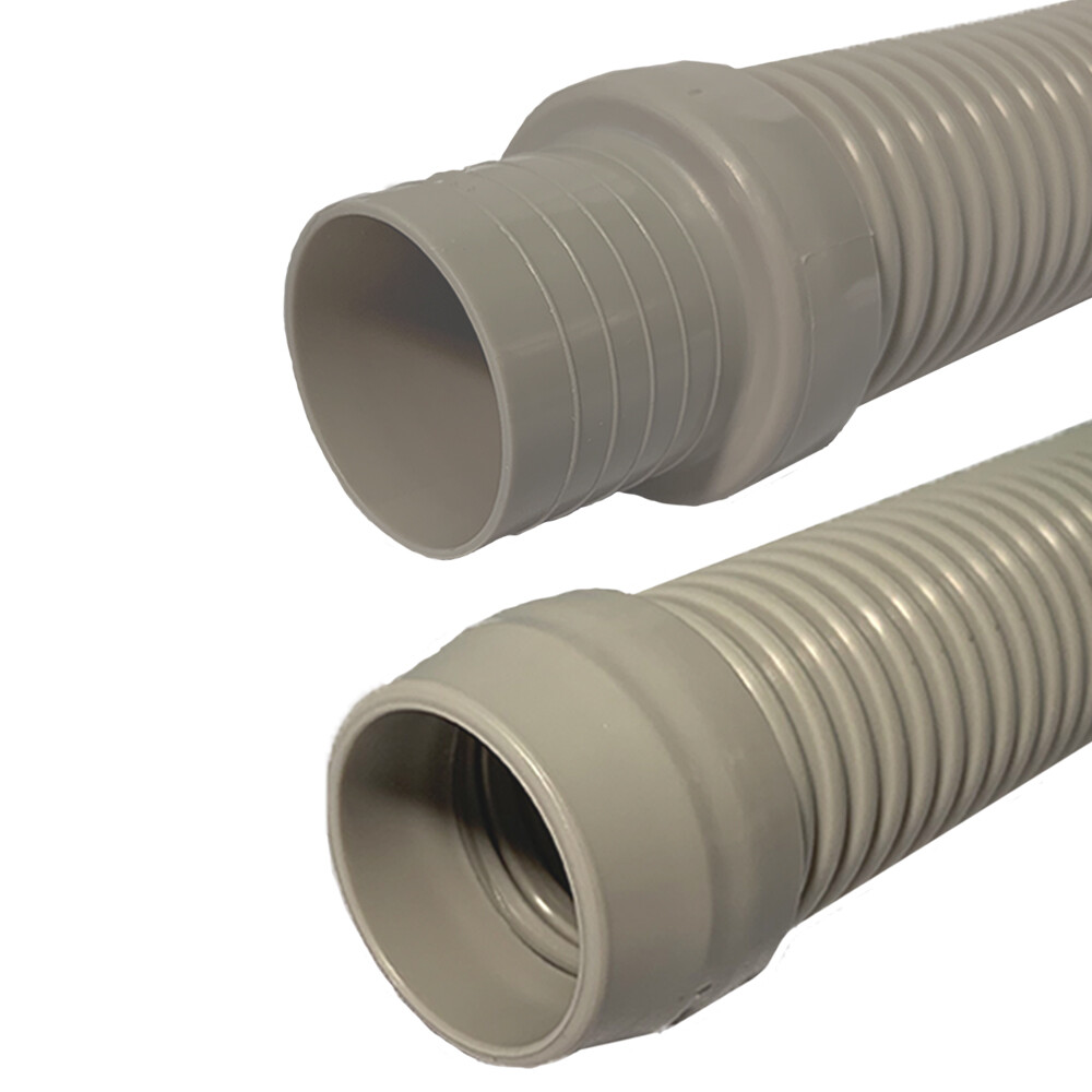 Puri Tech Vacuum Hose Navigator Pool Vac Ultra Aquabug 1.5in x 4ft Lt Grey 6 pk