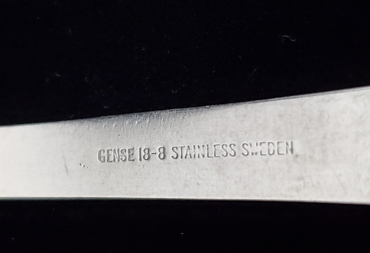 GENSE SWEDEN STAINLESS STEELE THEBE FLATWARE ONE-PLACE SETTING
