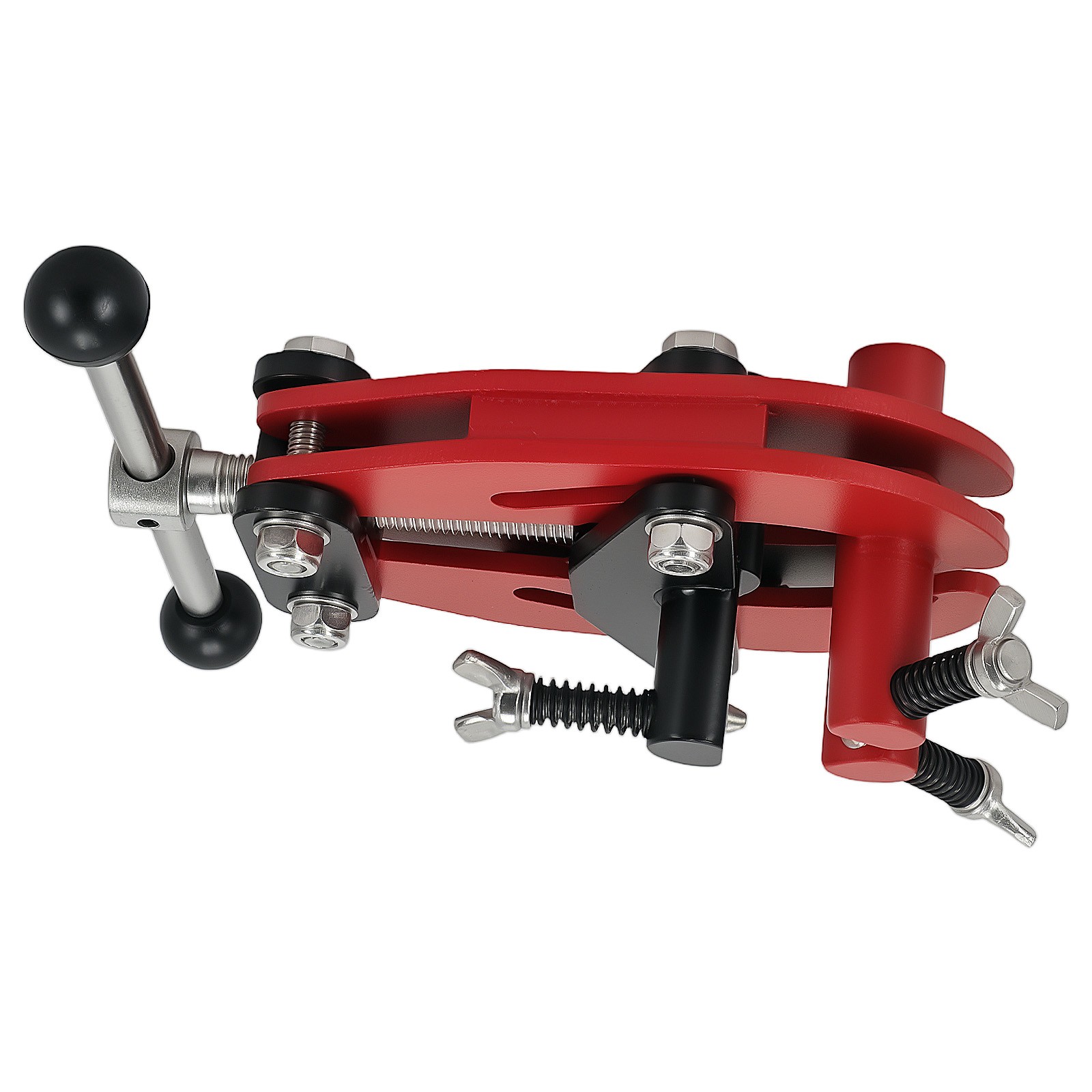 Alignment Pipe Clamp Steel 1-2.5in Welding Quick Acting Screw Tool Portable