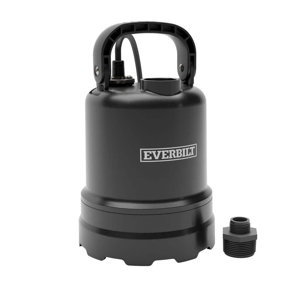 Everbilt 1/3 HP Submersible Aluminum Utility Pump