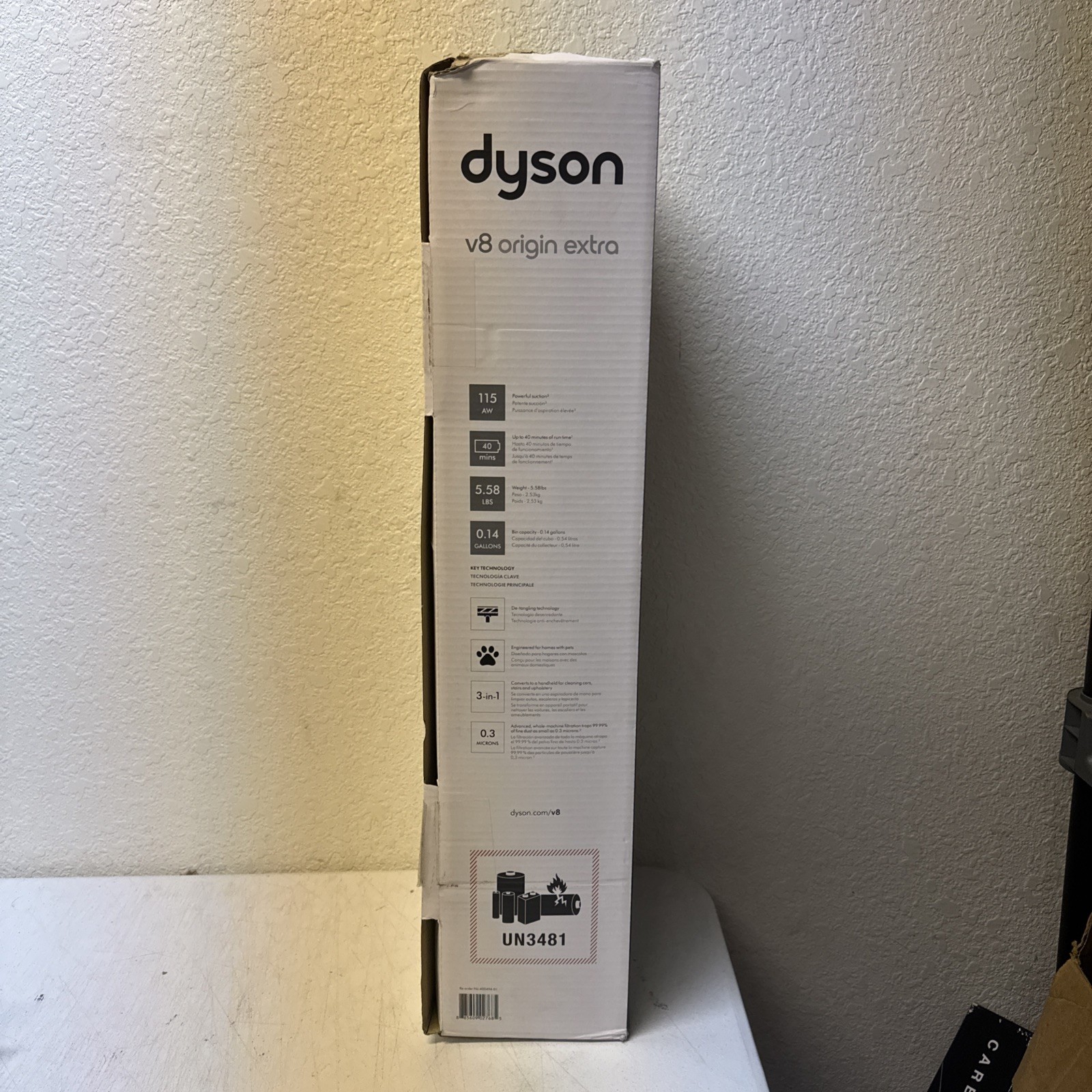 Dyson Dyson V8 Origin Extra 400494-01 Stick Vacuum Cleaner