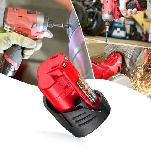 2Pack For MILWAUKEE For M12 12V Capacity Lithium Battery 48-11-2402 48-11-2460