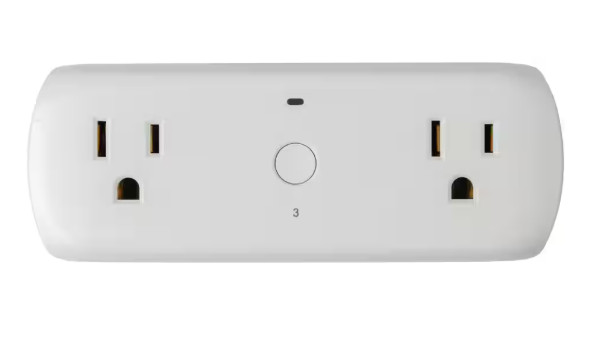 Commercial Electric Wireless Indoor Remote Control AC/DC Adapter, White(3-Pack)