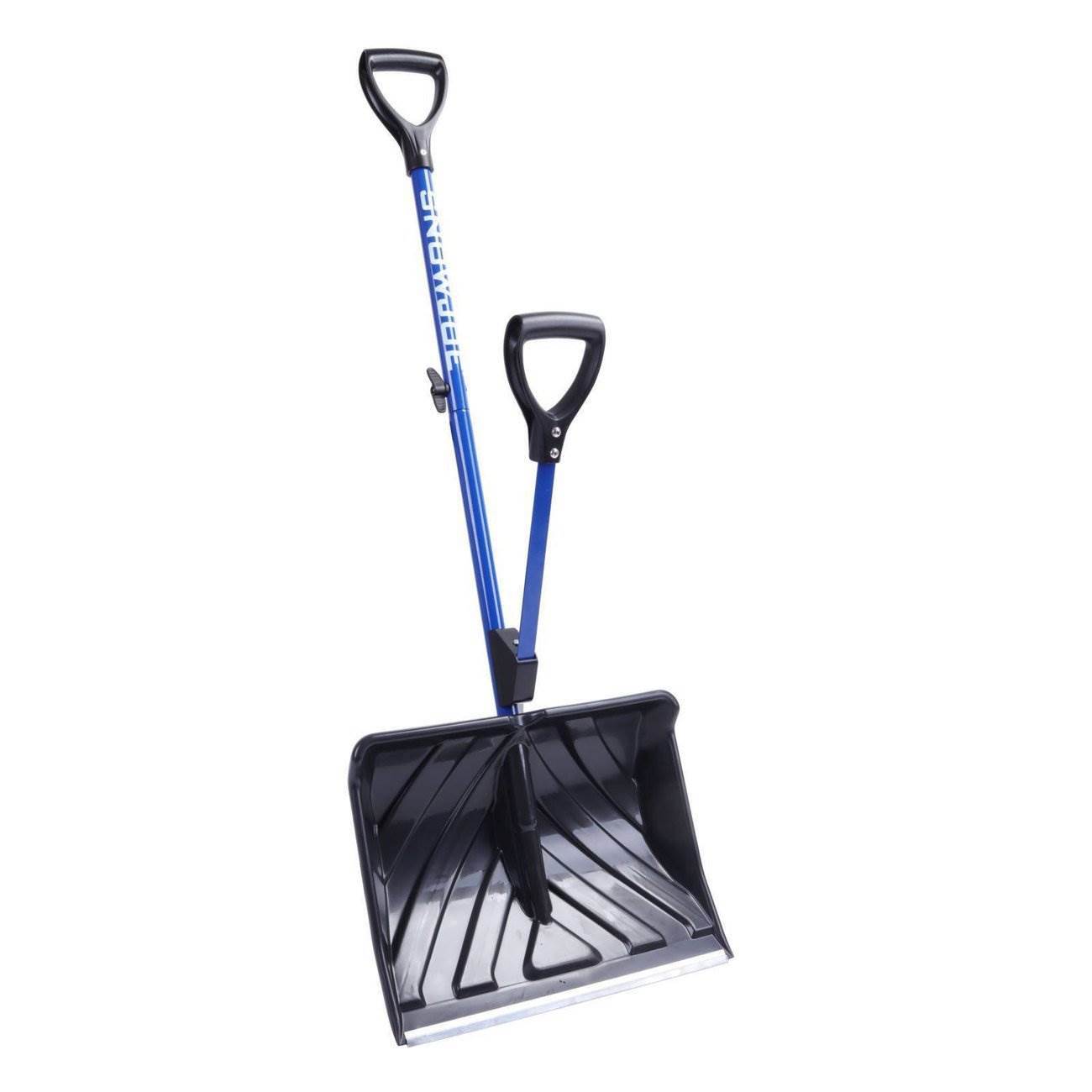 Snow Joe Shovelution Snow Shovel, Strain Reducing with Spring Assisted Handle