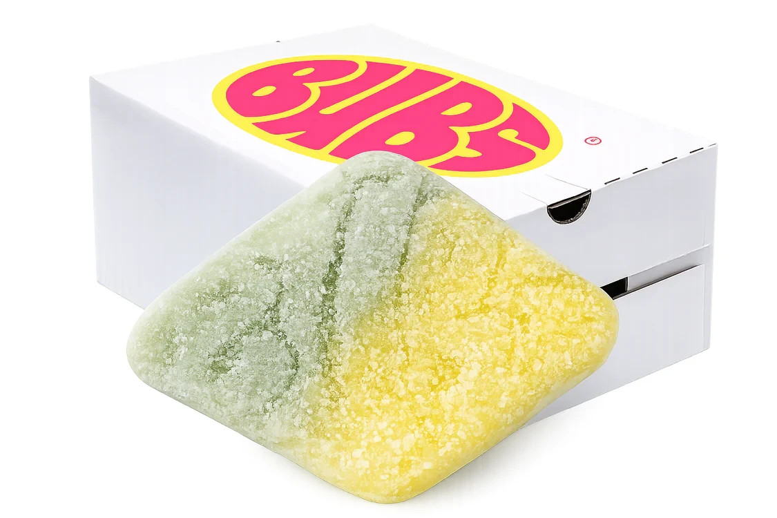 BUBS Sura Romber Tuttifrutti Skum 2.6kg | Swedish Sour Foam Candy | Vegan Box