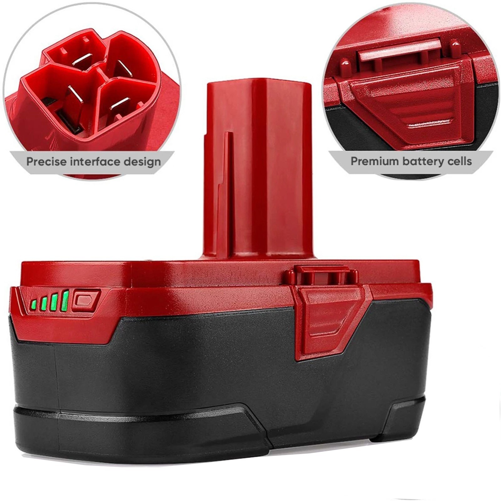 8.0Ah 19.2Volt Battery For Craftsman C3 XCP Lithium Ion 130279005 PP2030 35702