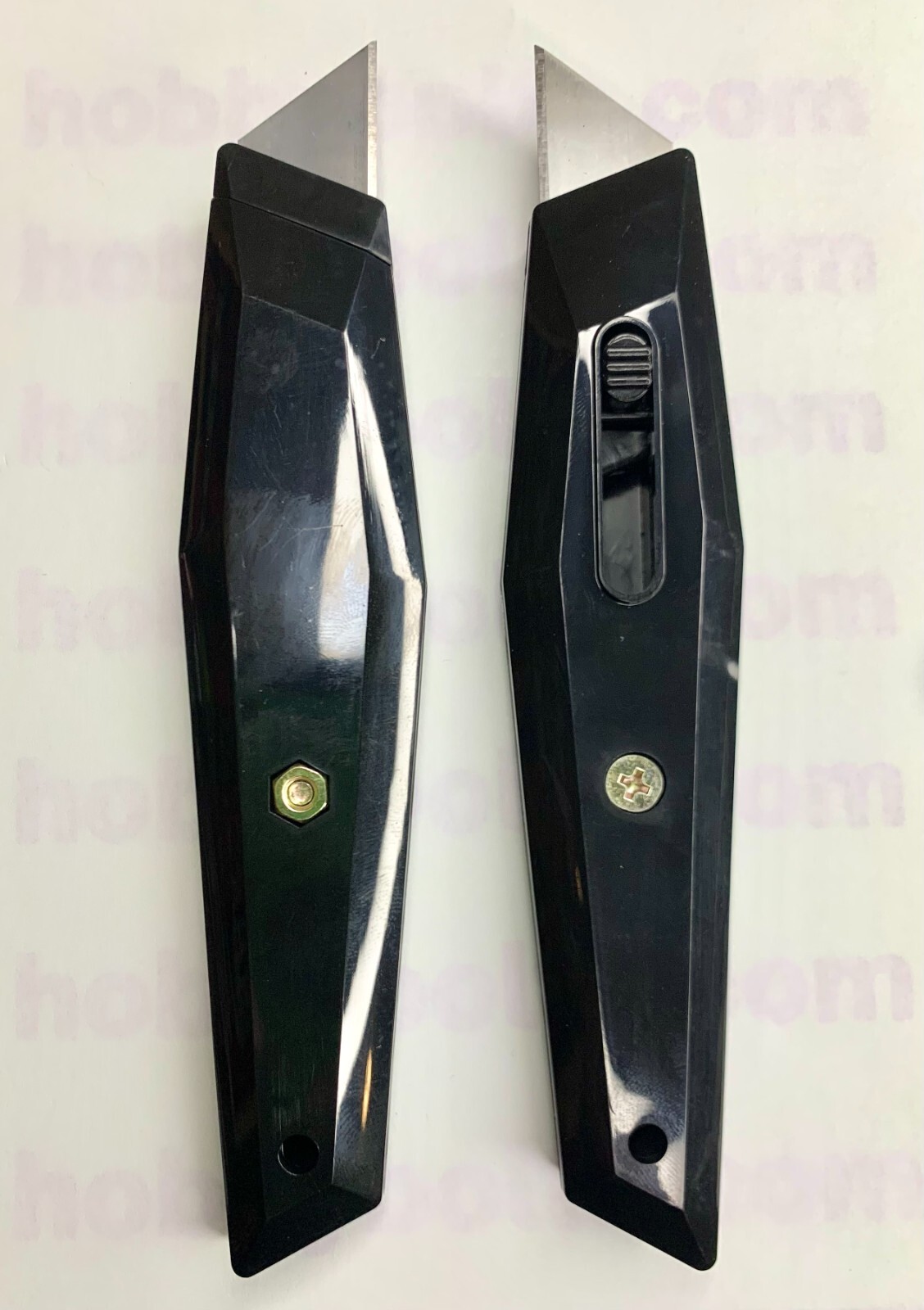 retractable utility knife Box Cutter black plastic housing Qty2 each Craft Knife