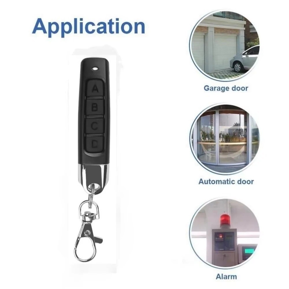 433MHz Universal Garage Door Remote Control Cloner Auto Copy Key Fob Duplicator
