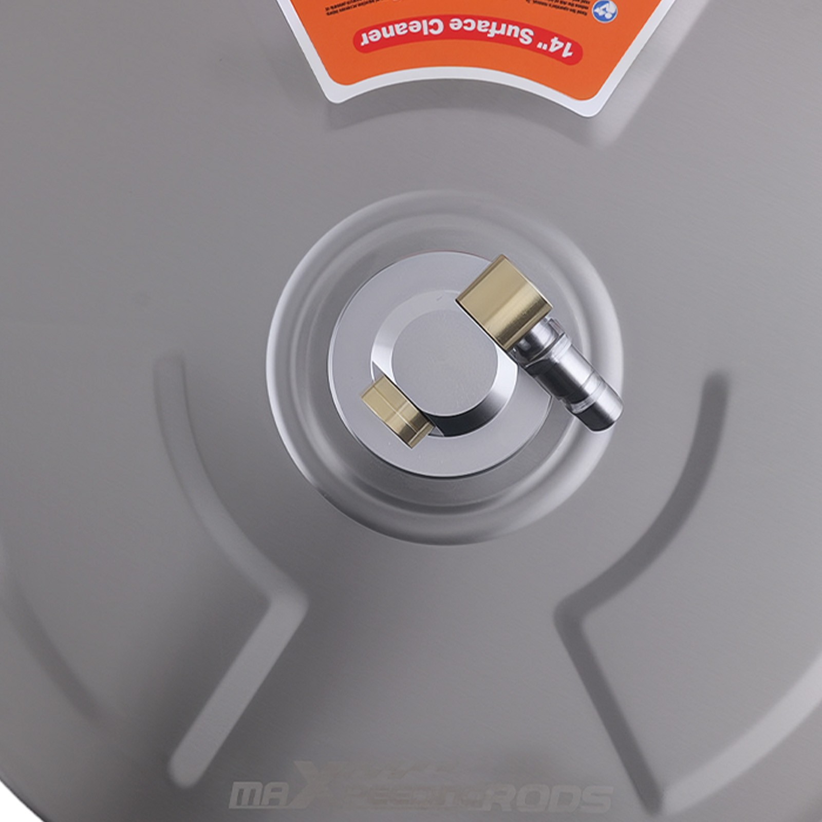 14in Stainless Steel Surface Cleaner for Pressure Washer 4200PSI 4 Wheels