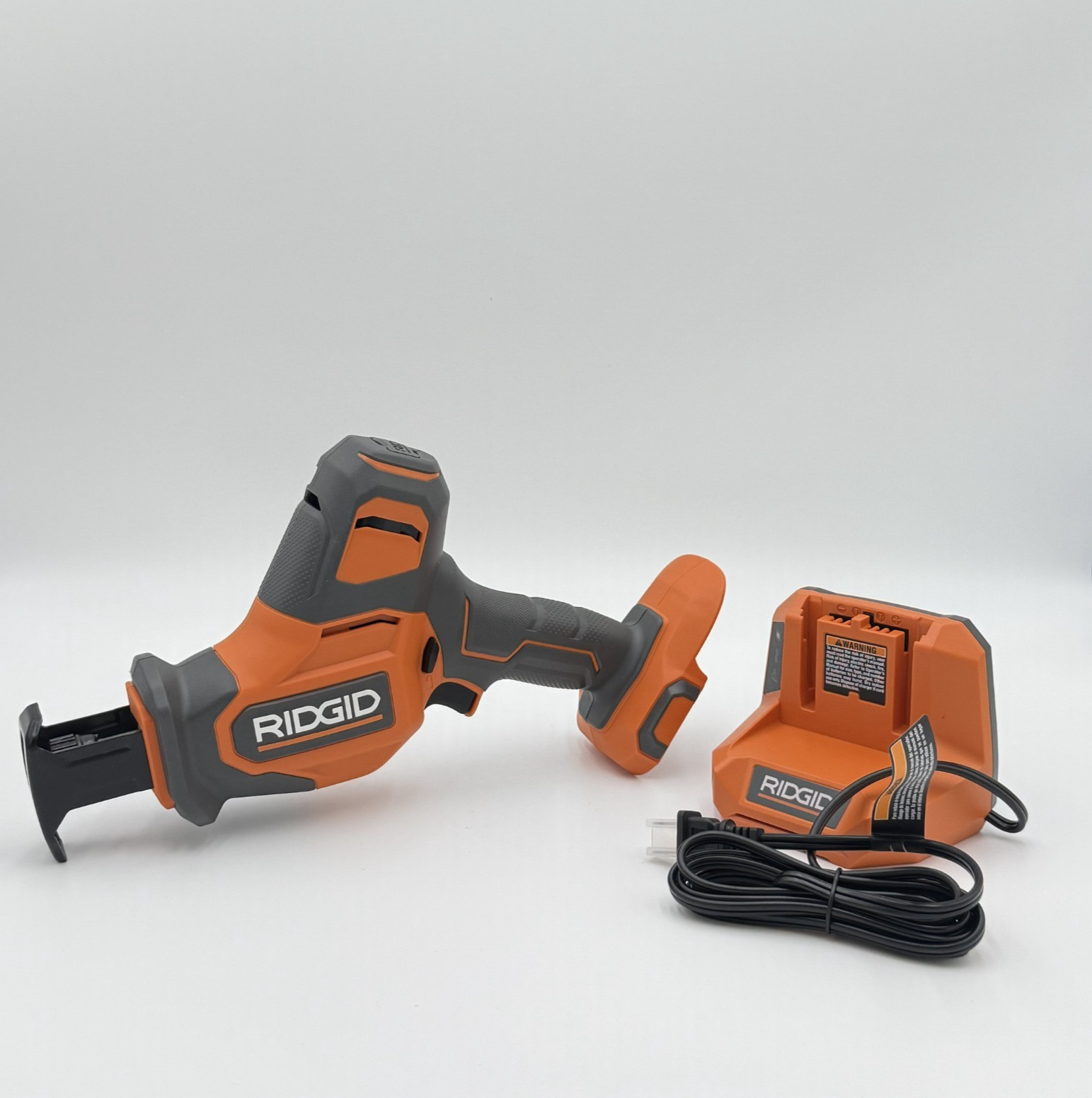 RIDGID 18V SubCompact Brushless One-Handed Reciprocating Saw + FREE Charger