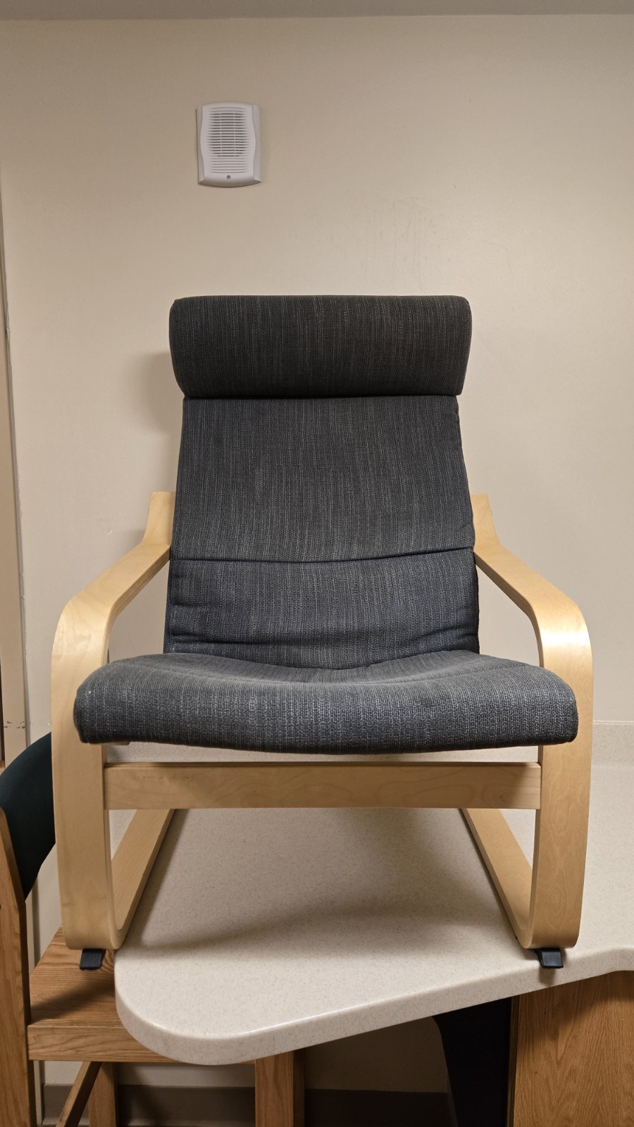 POÄNG Armchair Has Stylish Curved Lines In Bentwood Style Brown Finish