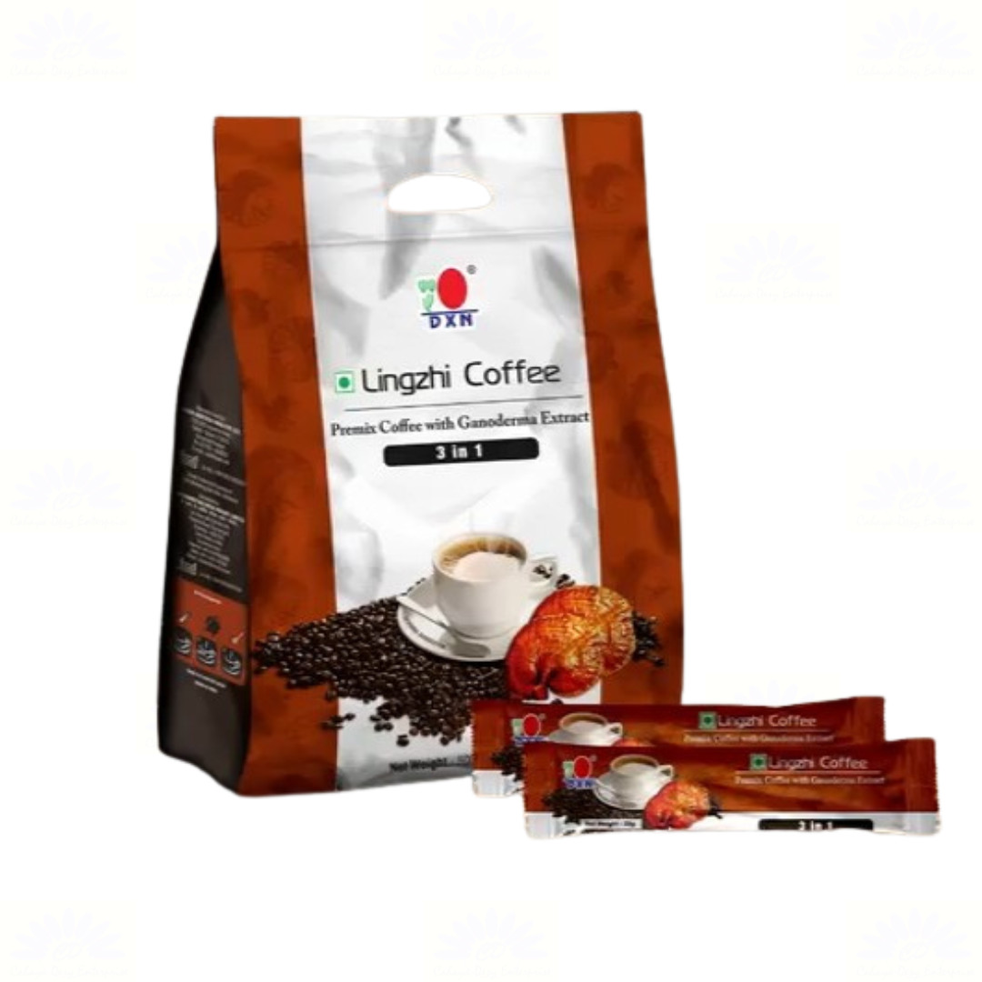 5 X DXN Lingzhi Coffee 3 in 1 Ganoderma Reishi Instant Classic Cafe