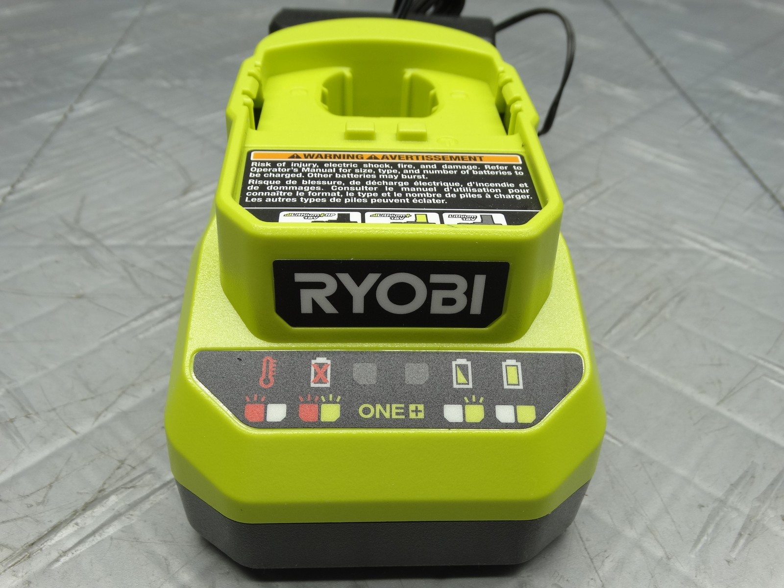 RYOBI ONE+ 18V Lithium-Ion Charger PCG002