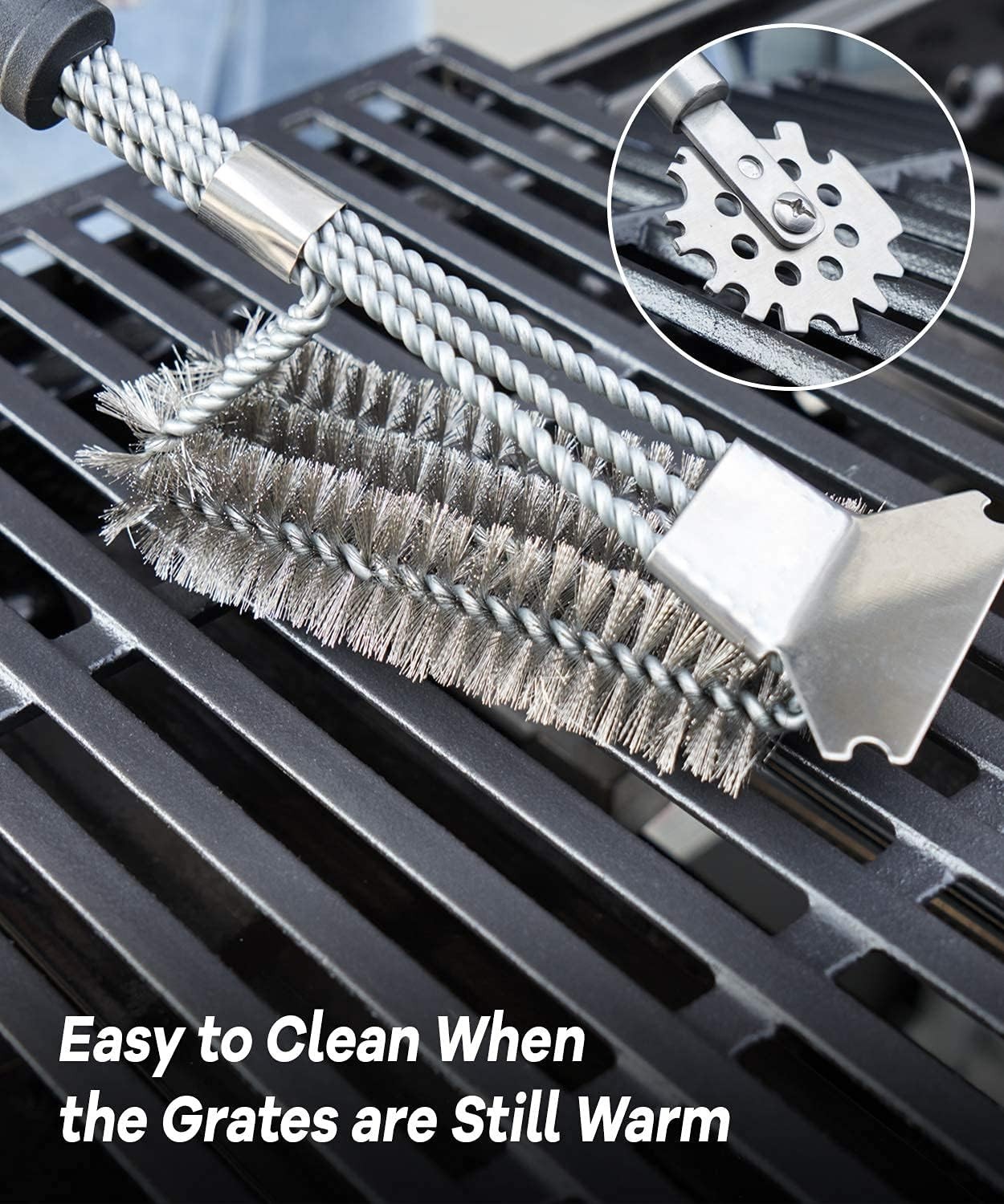 For Weber Genesis 300 Series 7524 7528 19.5″ Grill Grates Replacement Cast Iron