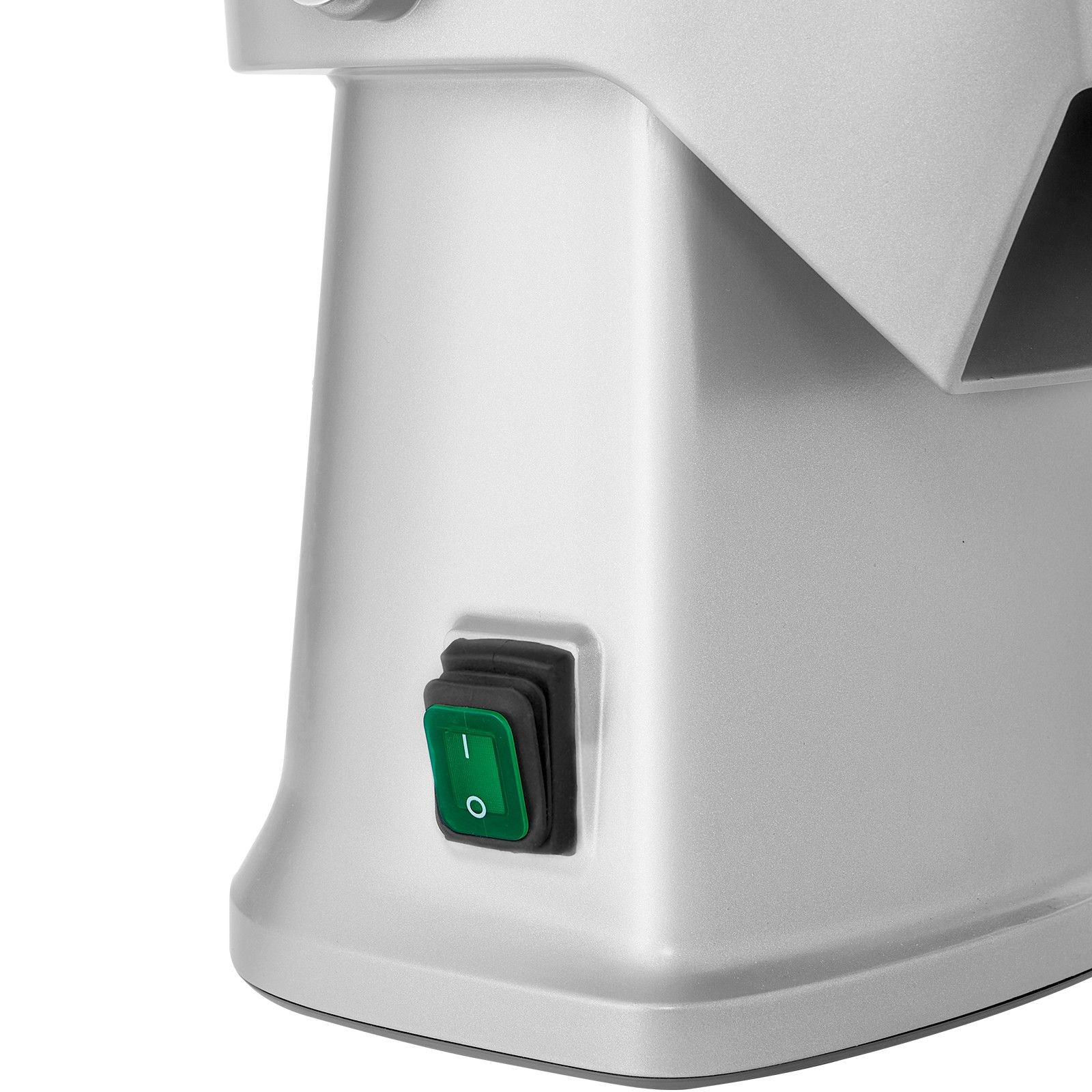 Electric 4-Function Food Slicer: Stainless Blades, 200W, Dishwasher-Safe Parts