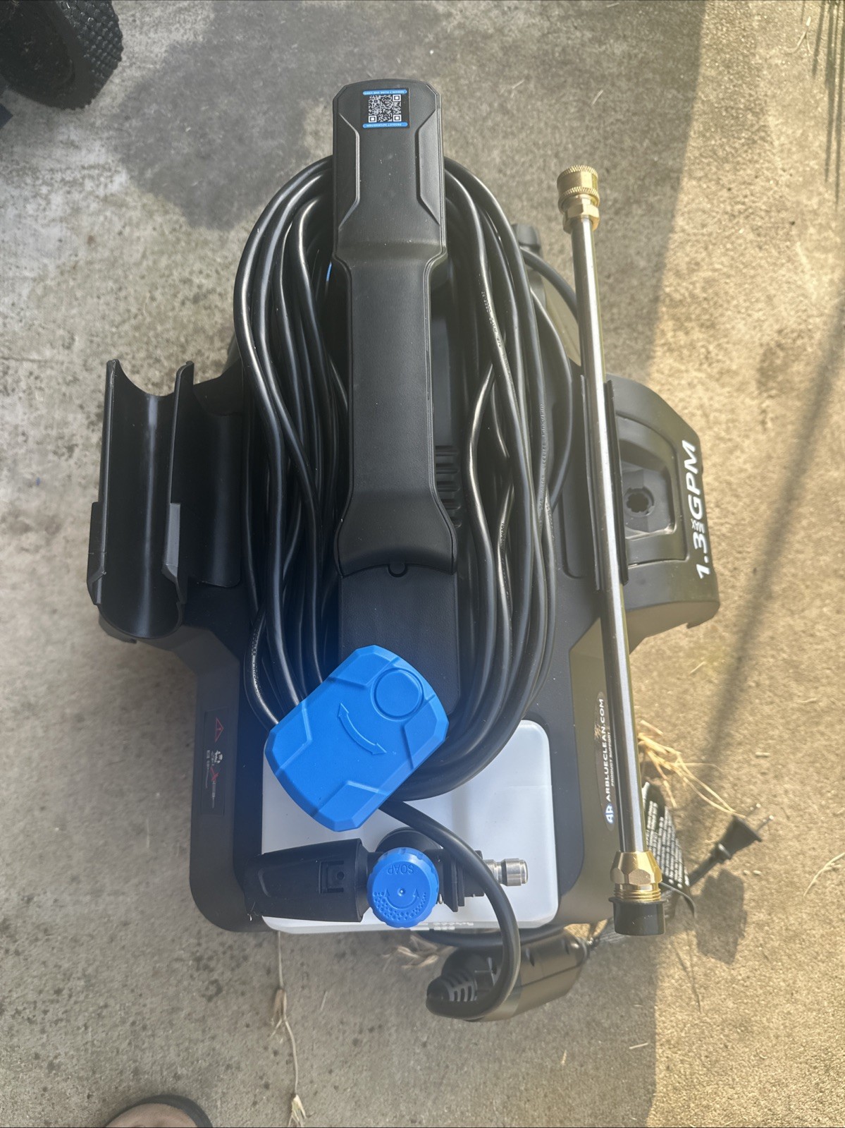 AR Blue Clean XWM2300 Electric Pressure Washer 2300 PSI 1.3 GPM Portable