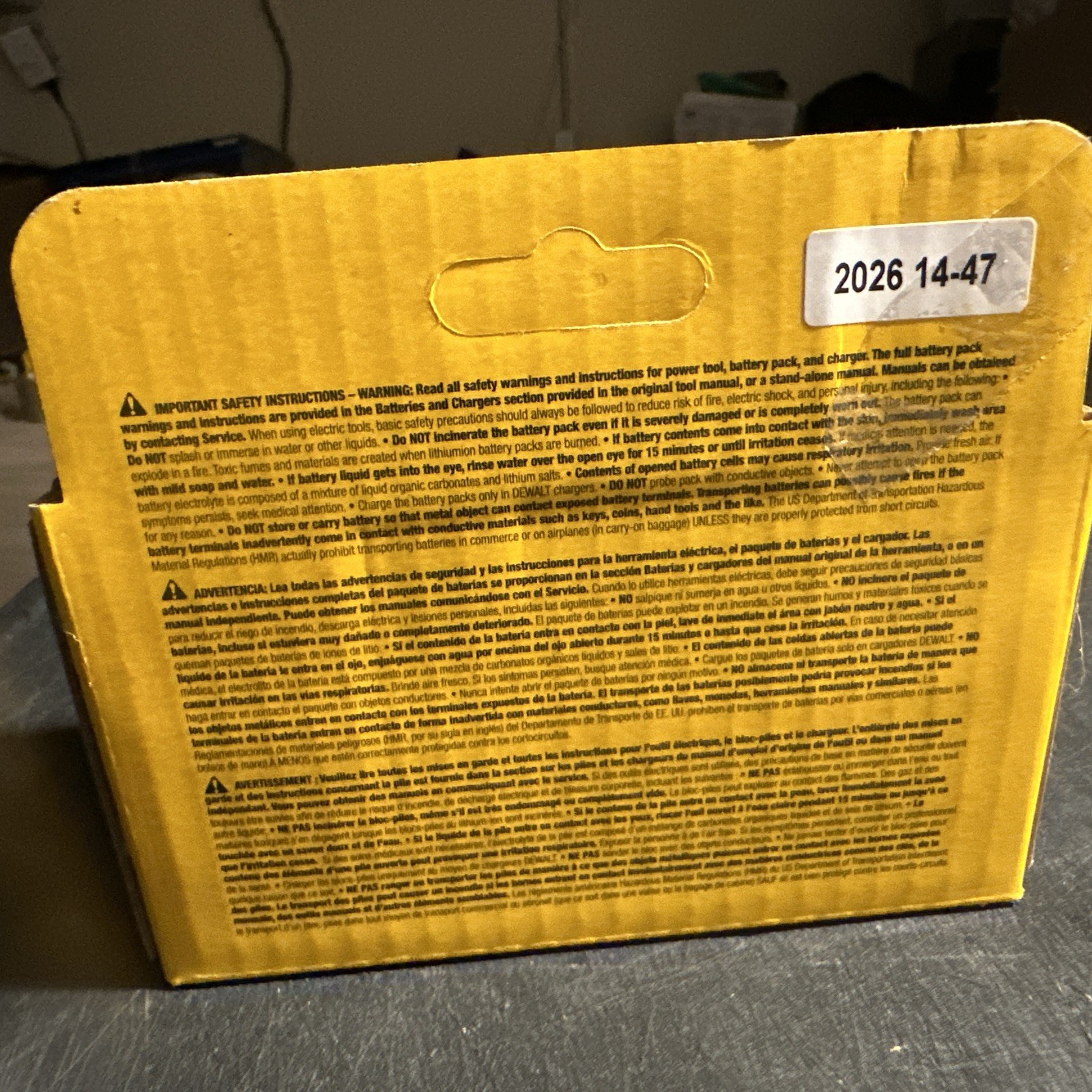 NEW ORIGINAL DeWalt DCBP520 POWERSTACK 20V MAX 5Ah Battery 2026 (526)