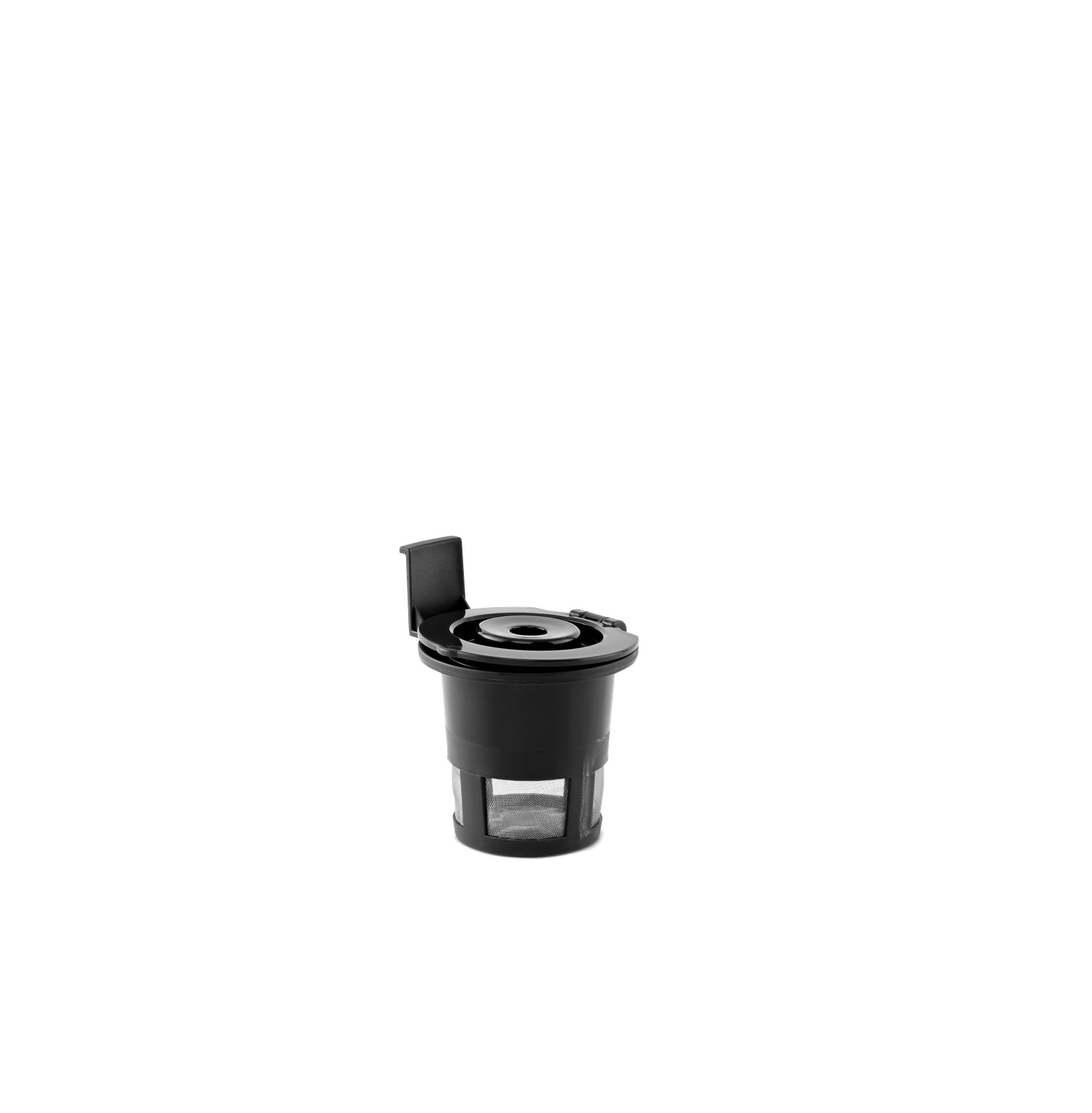 Black Matte Dual Brew Coffee Maker, Single Serve, Auto Shutoff, 14 Oz Reservoir