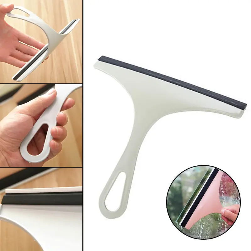 3X Glass Window Wiper Cleaner Squeegee Shower Screen Mirror Home Car Blade Brush