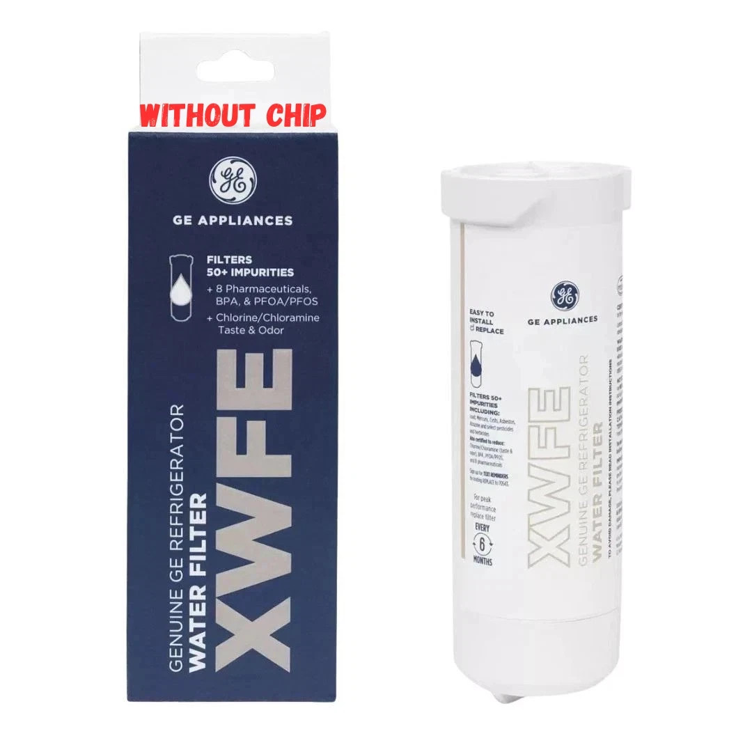 6 Pack GE XWFE Replacment Refrigerator Water Filter Without Chip, New in box