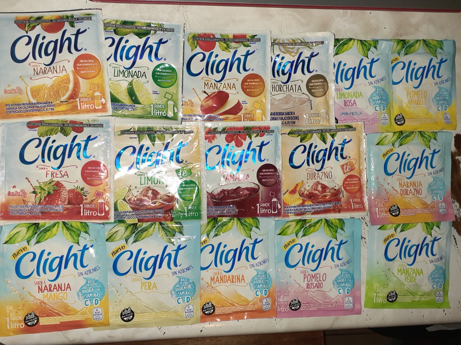 Clight No Sugar Needed Makes 1 Liters Of Drink Mix 7g From Mexico