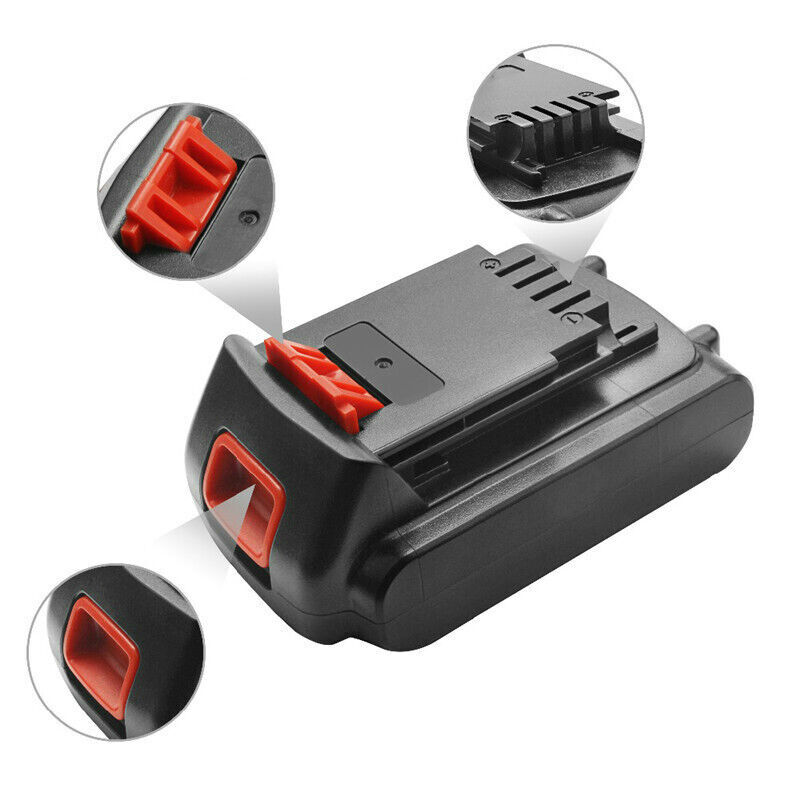 1-2PCS For Black and Decker LBXR20 Lithium MAX Battery 20V Power Tools