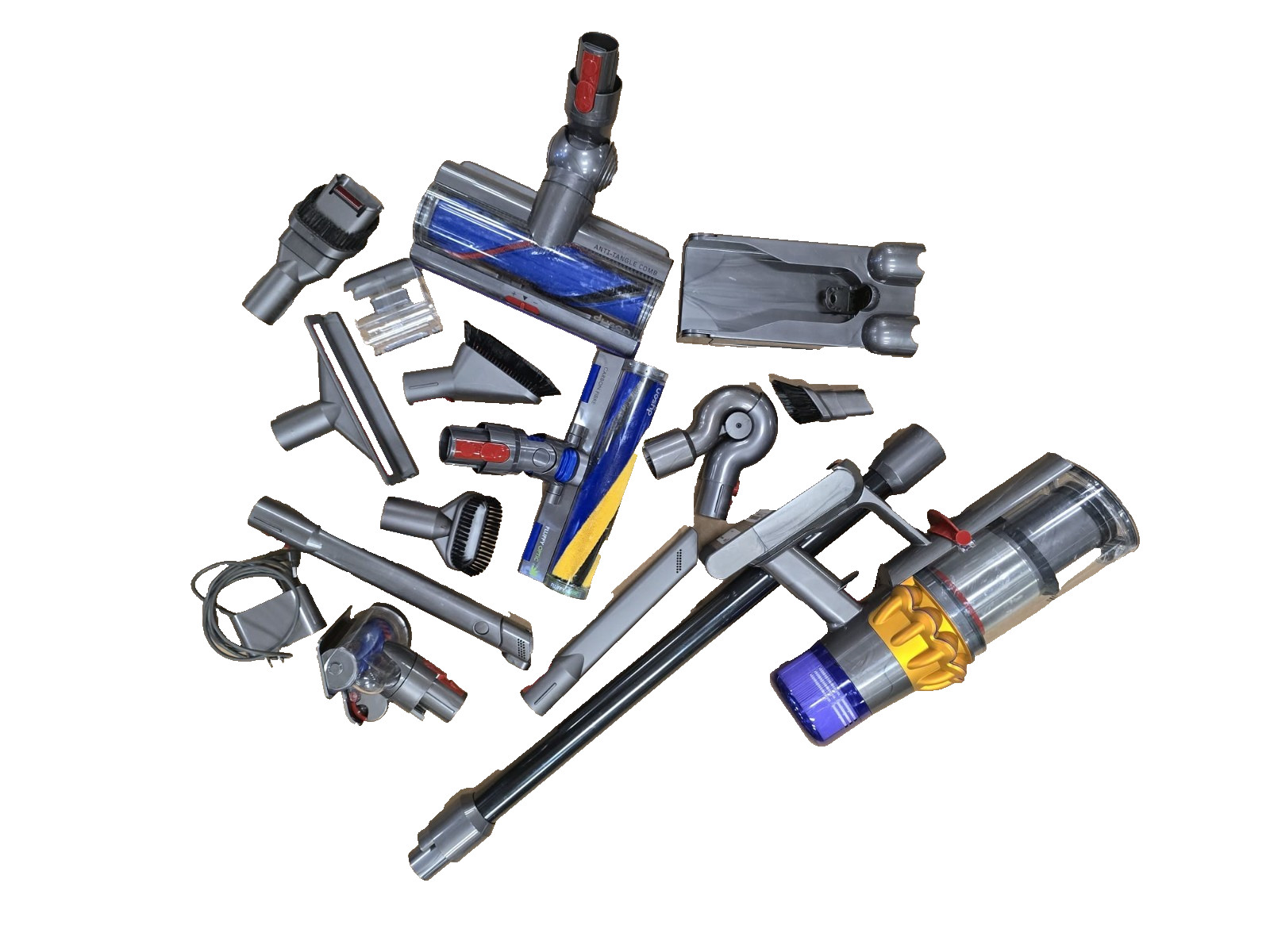 Dyson V15 Detect Total Clean Extra | Yellow/Nickel Great Condition LN